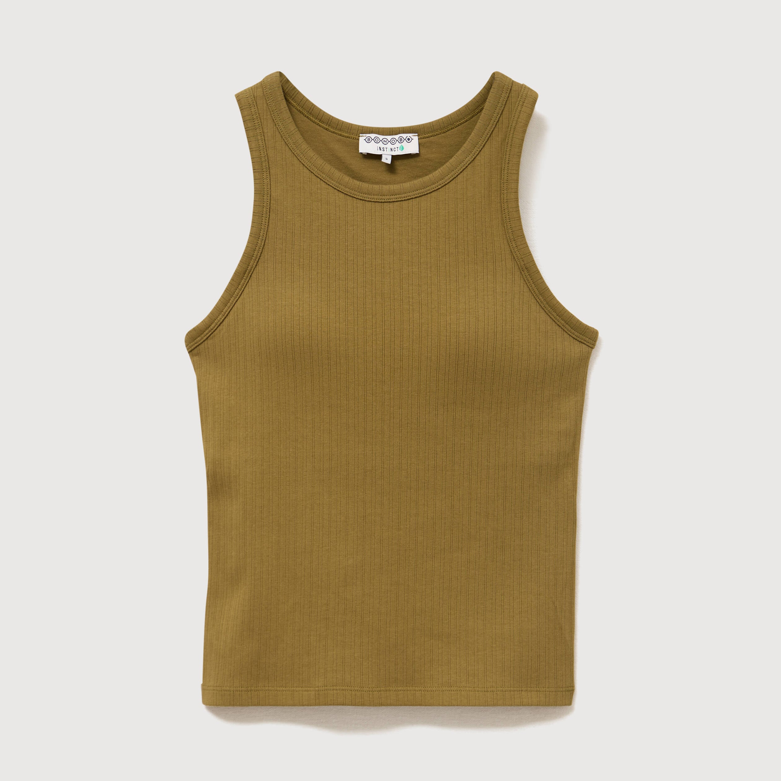 D&eacute;bardeur 2 en 1 avec brassi&egrave;re int&eacute;gr&eacute;e vert kaki femme