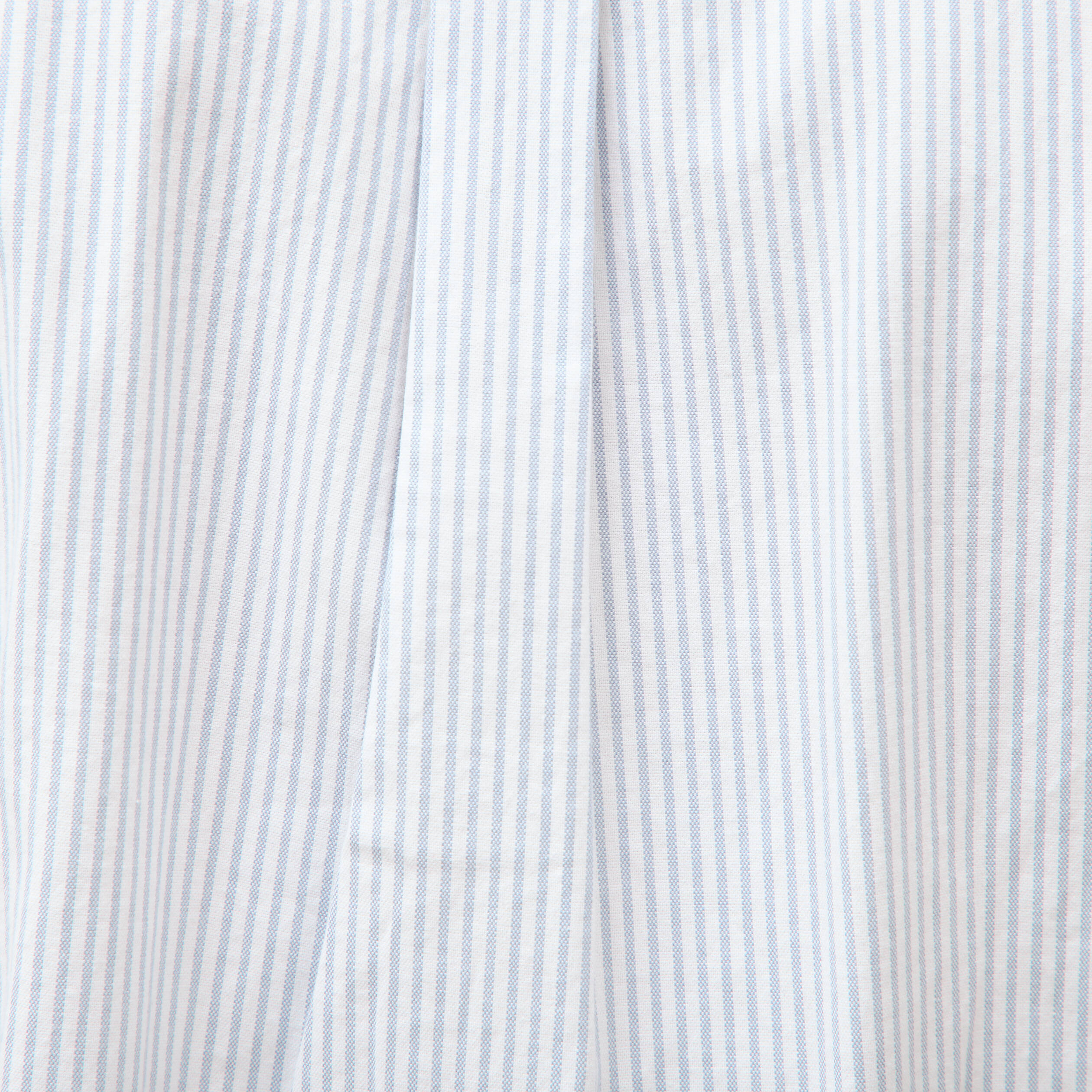 Chemise manches longues col am&eacute;ricain bleu gris homme