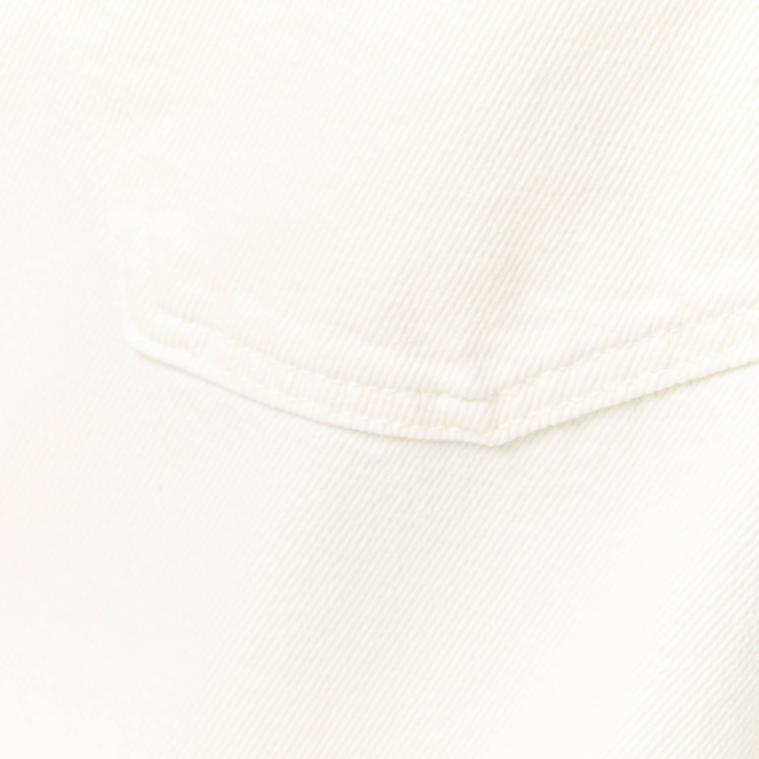 Jeans large relaxed denim blanc homme