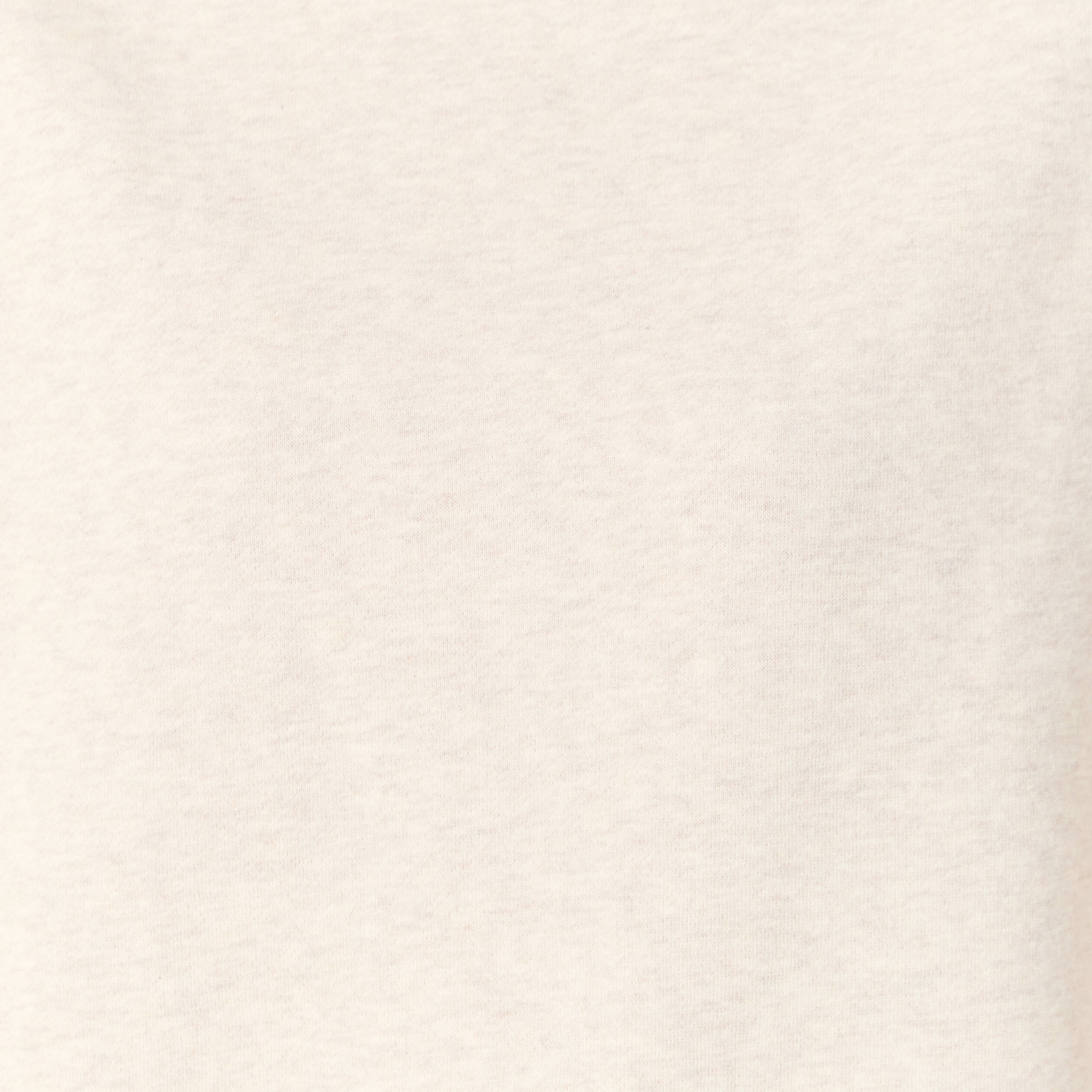 Sweat droit manches longues beige femme