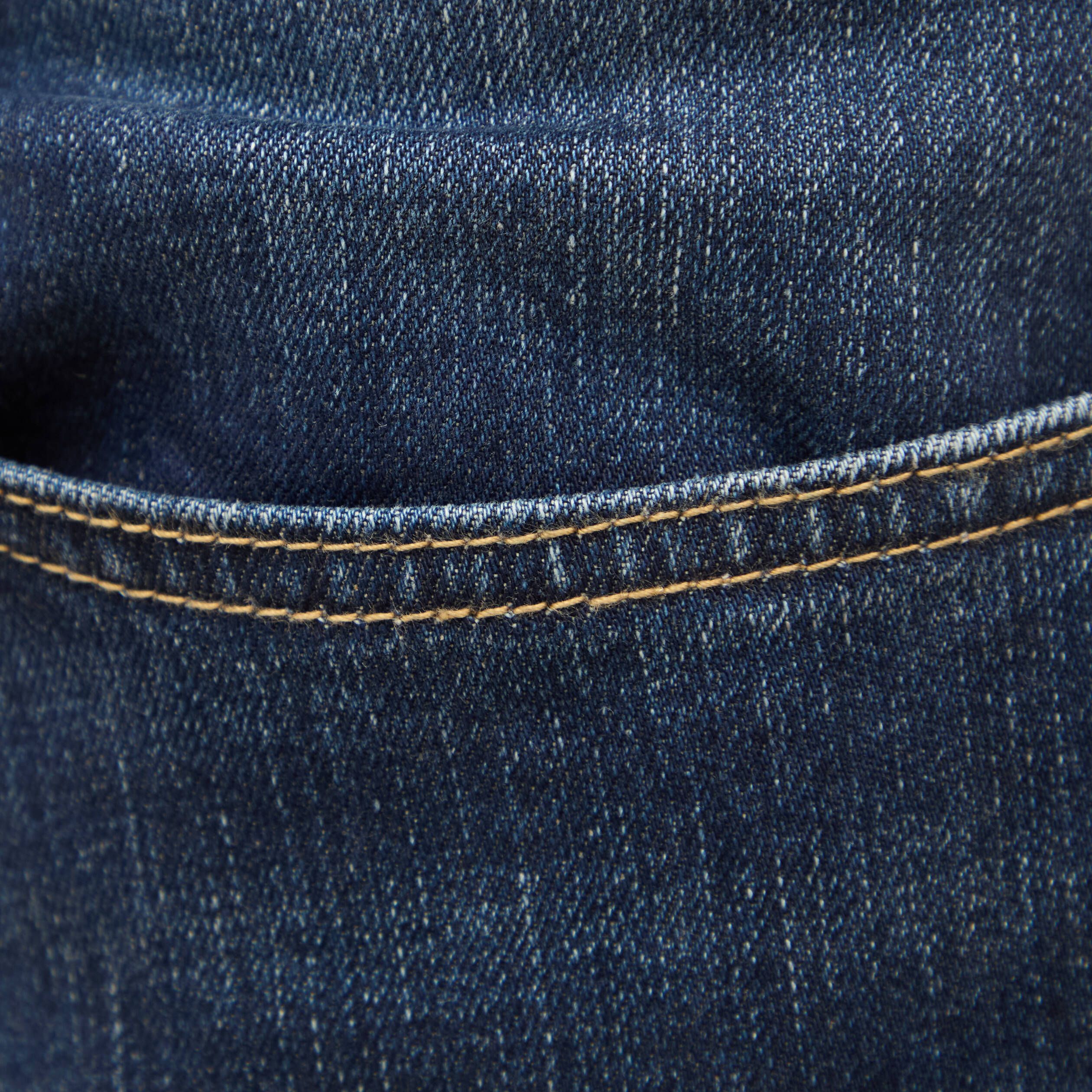 Jeans straight longueur 30 denim brut homme