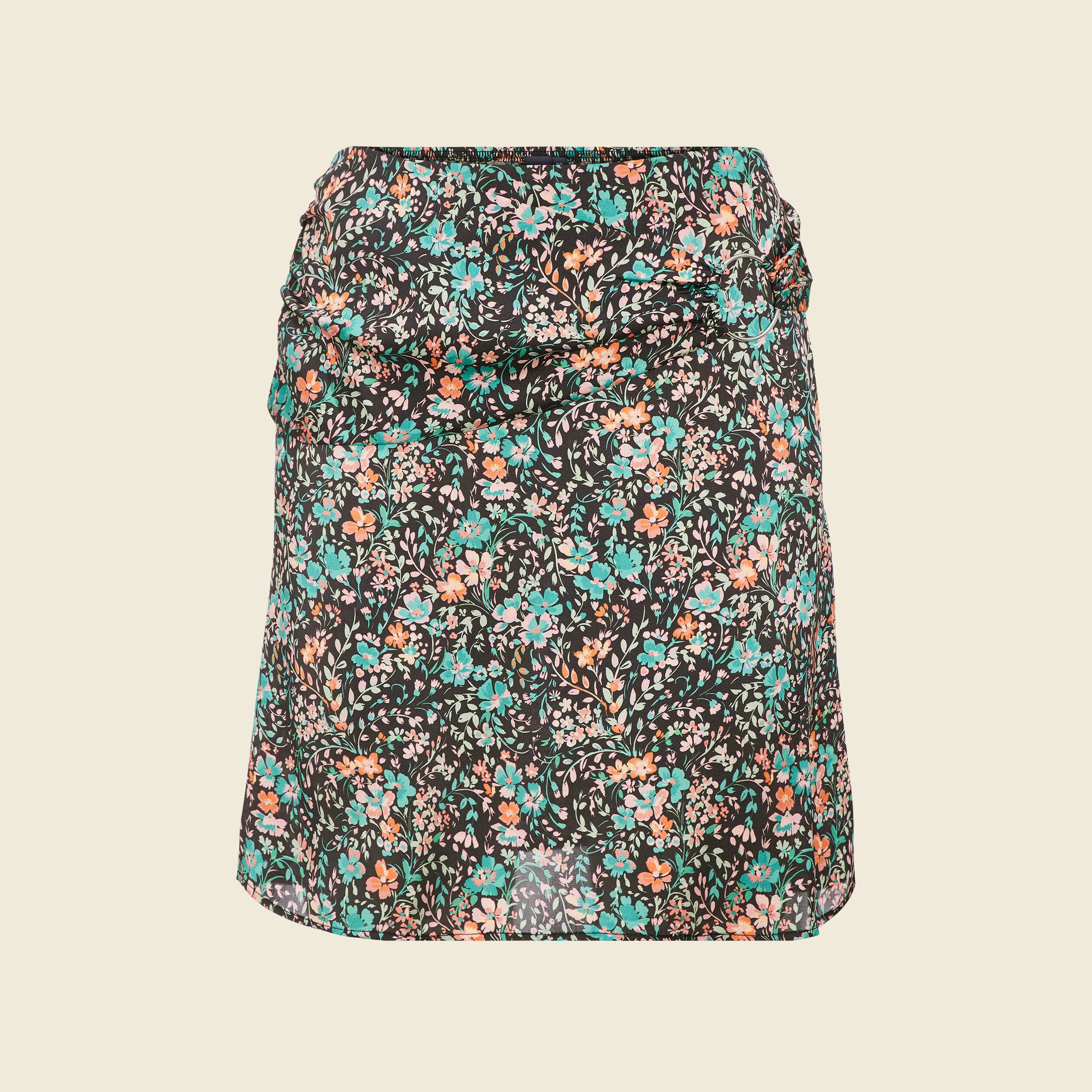 jupe drapee courte noir femme Jupe drapée courte noir femme