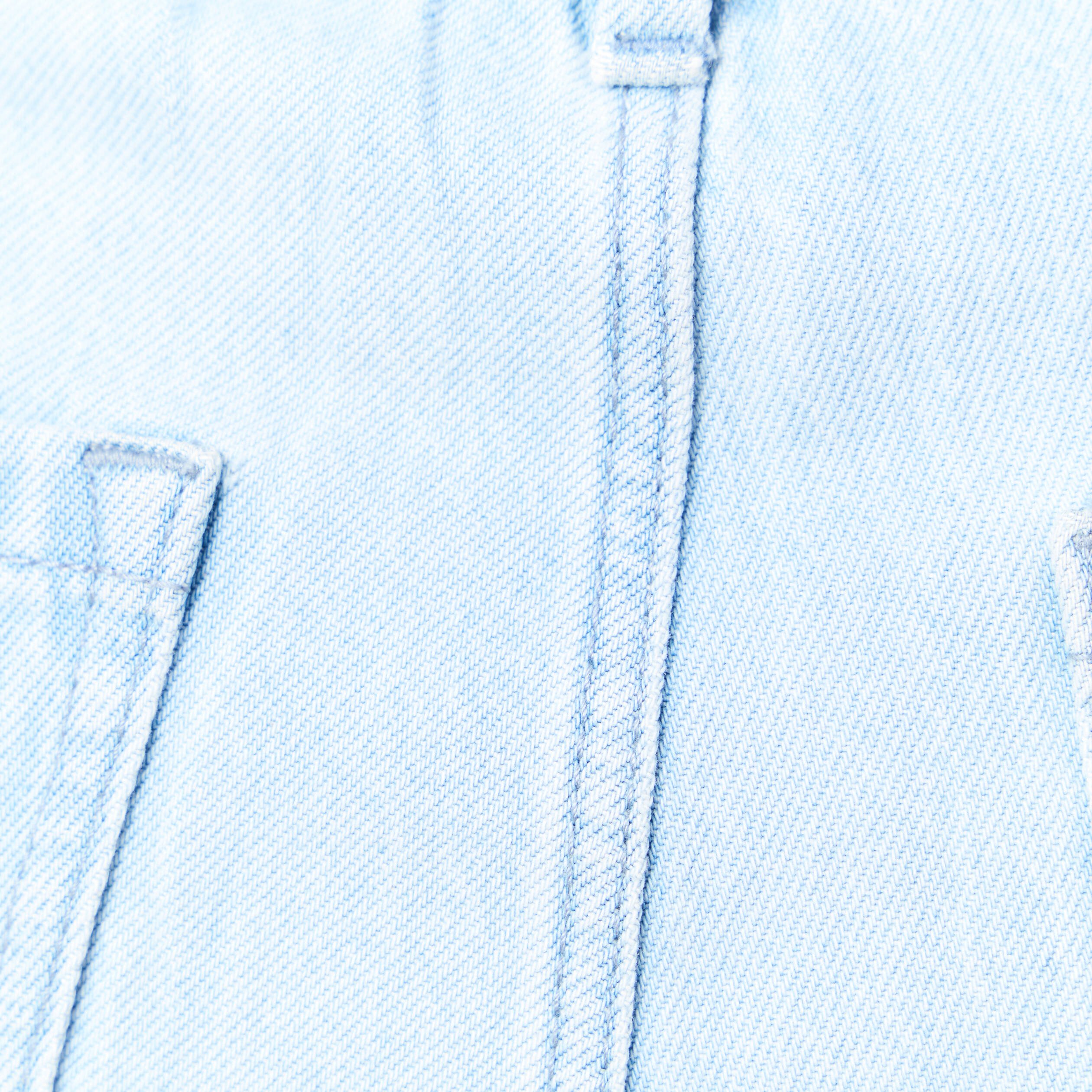 jeans large a pinces denim bleach femme Jeans large à pinces denim bleach femme
