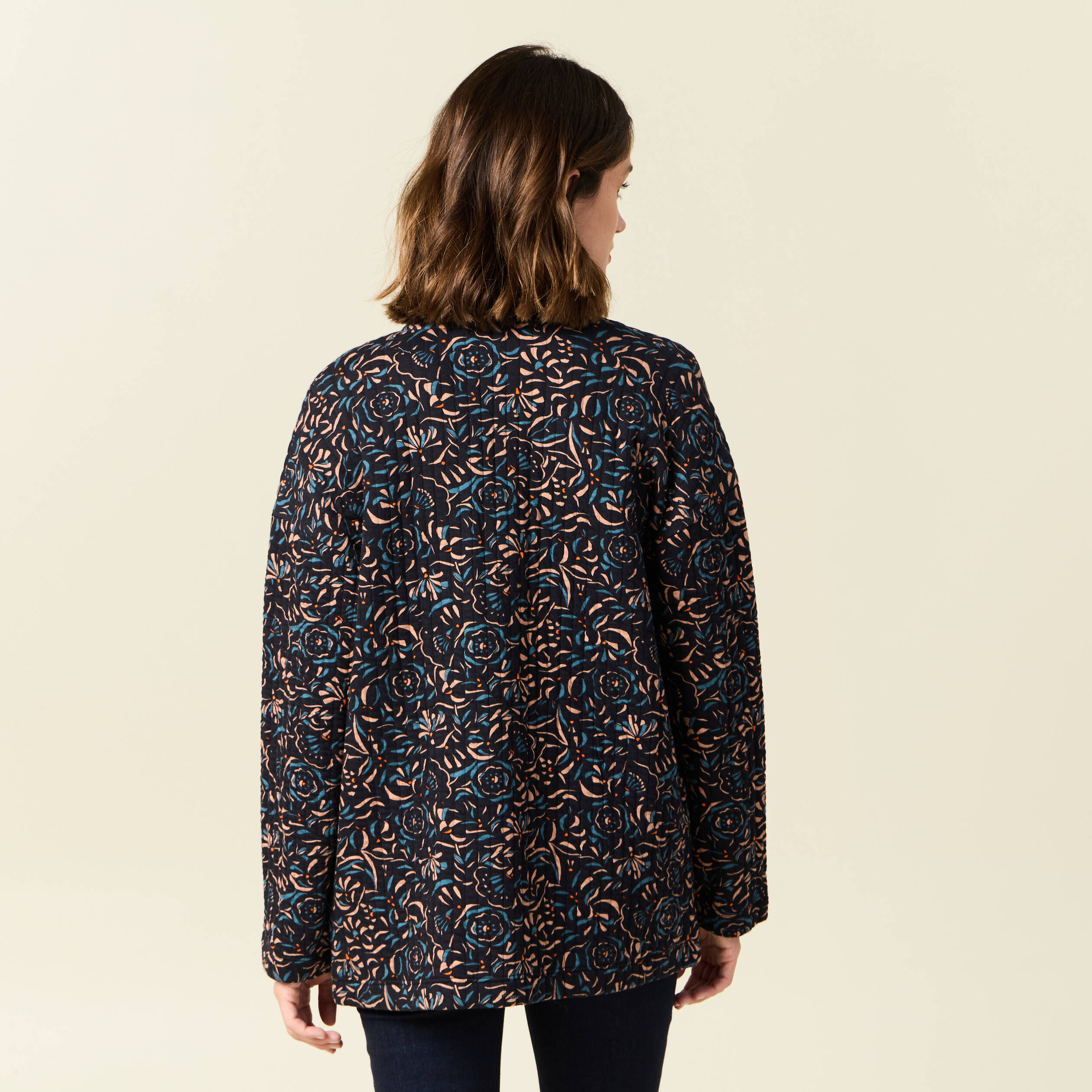 Gilet Manches Longues IKKS Taille 34 Violet - Neuf Avec étiquettes (prix Magasin 115€)