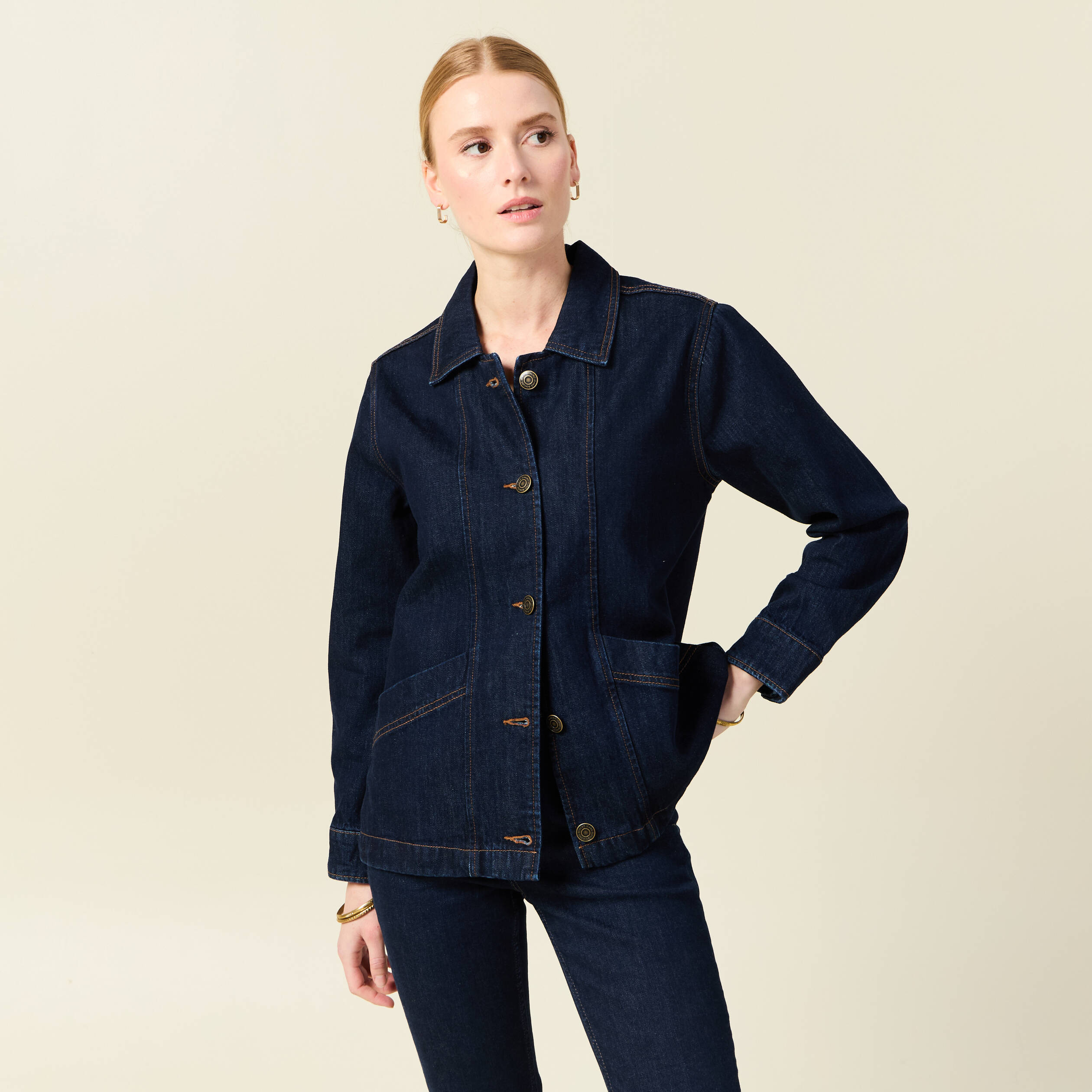 Chemise en jean brut femme best sale