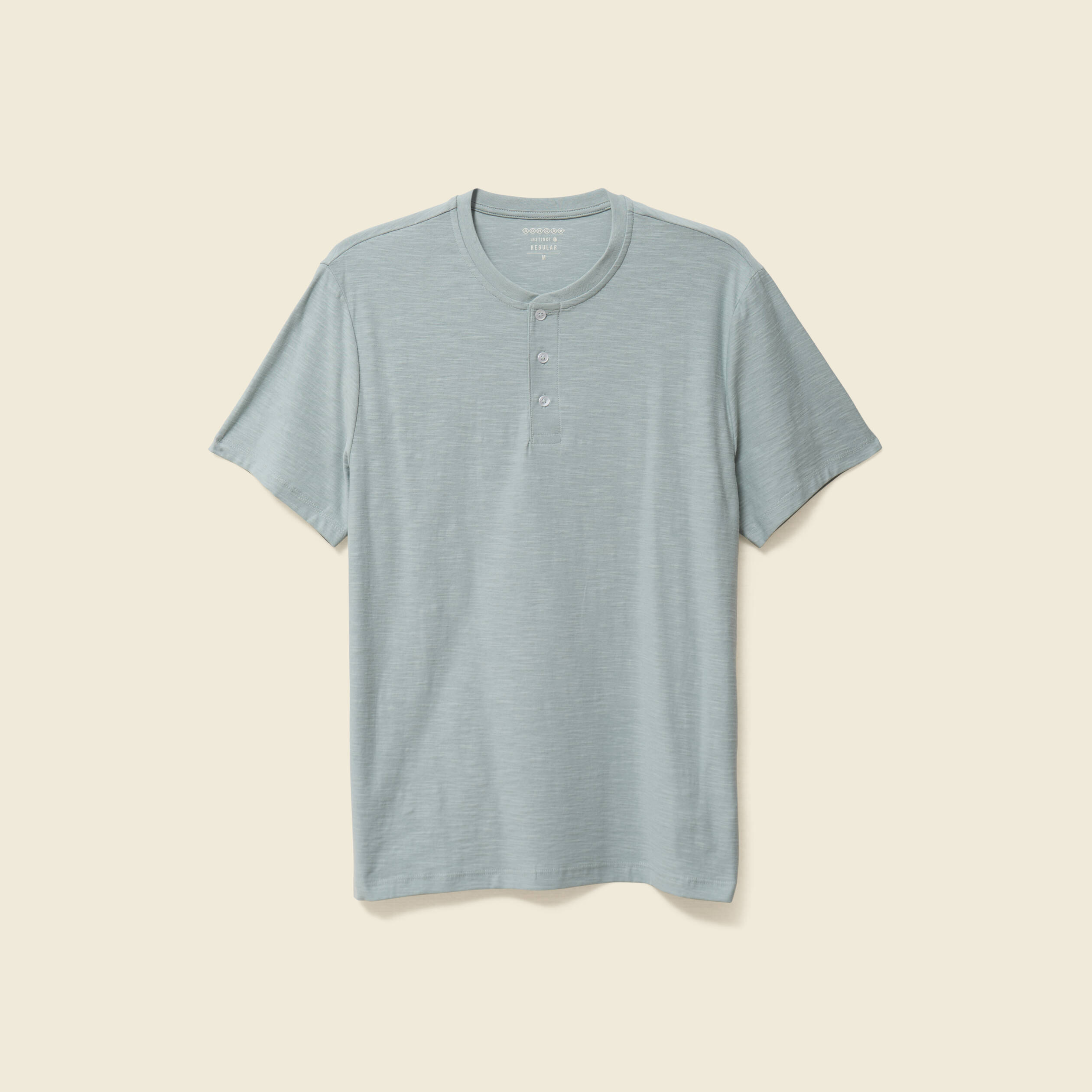 T-shirt manches courtes vert clair homme