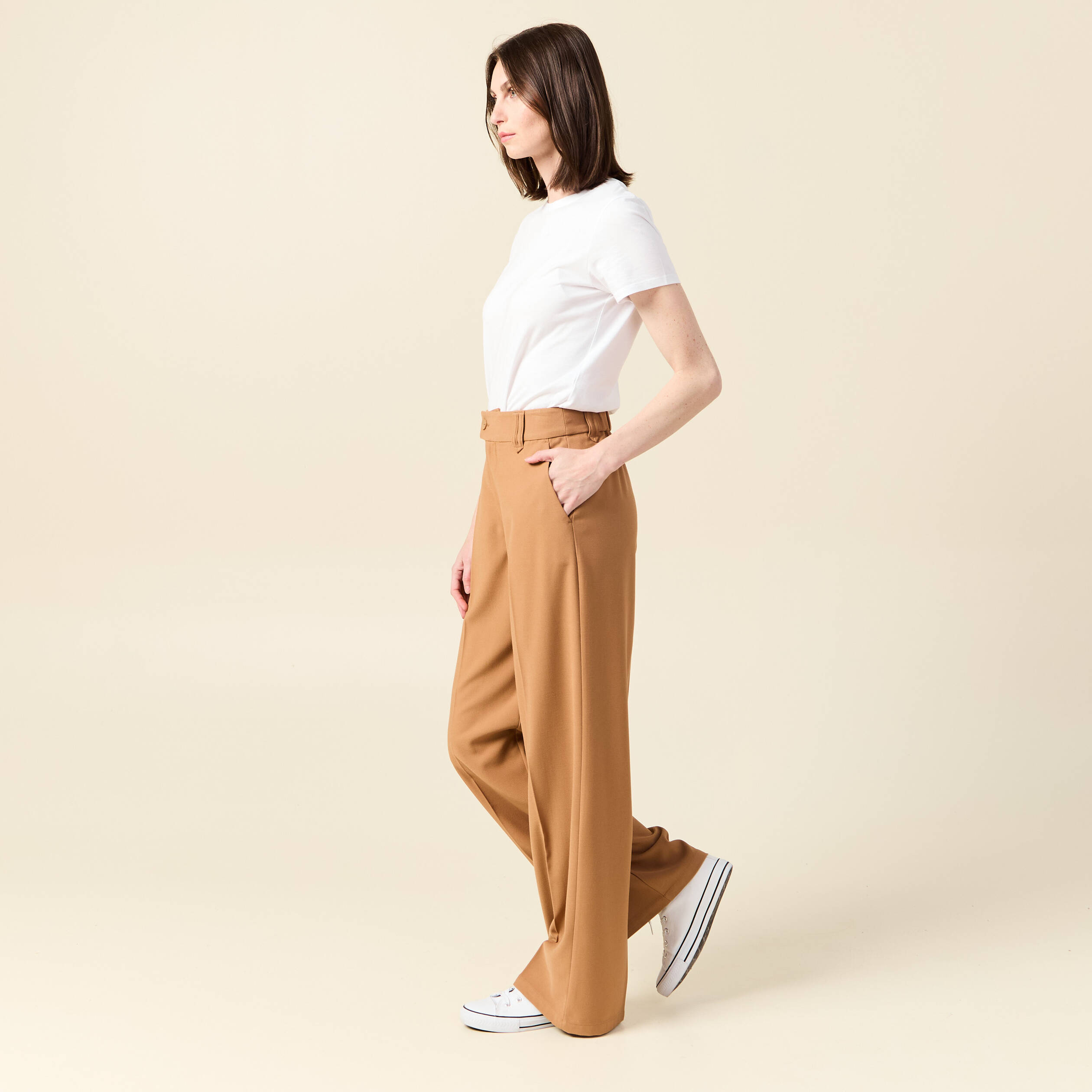 Pantalon city femme best sale