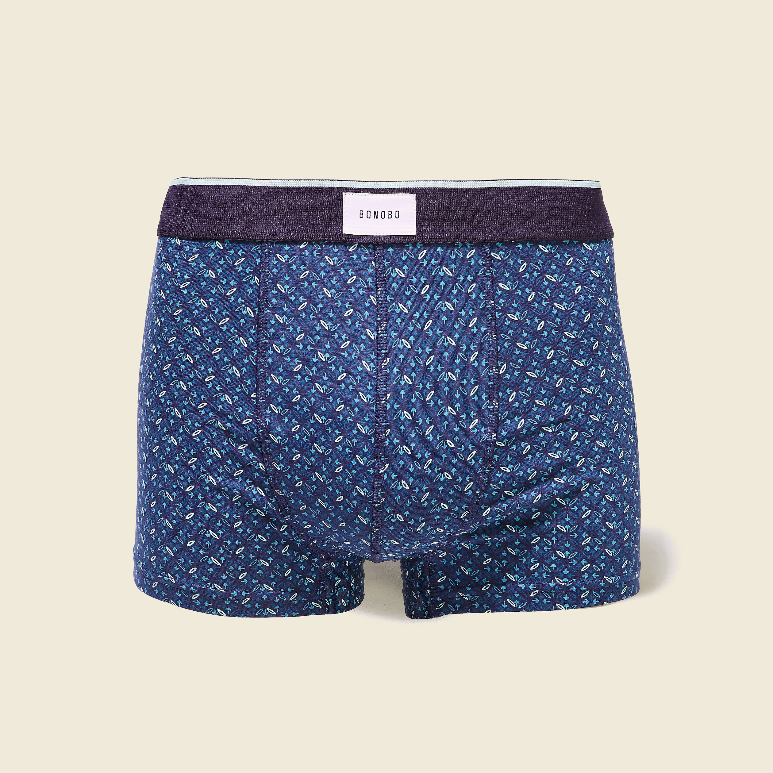Boxer bleu pétrole homme