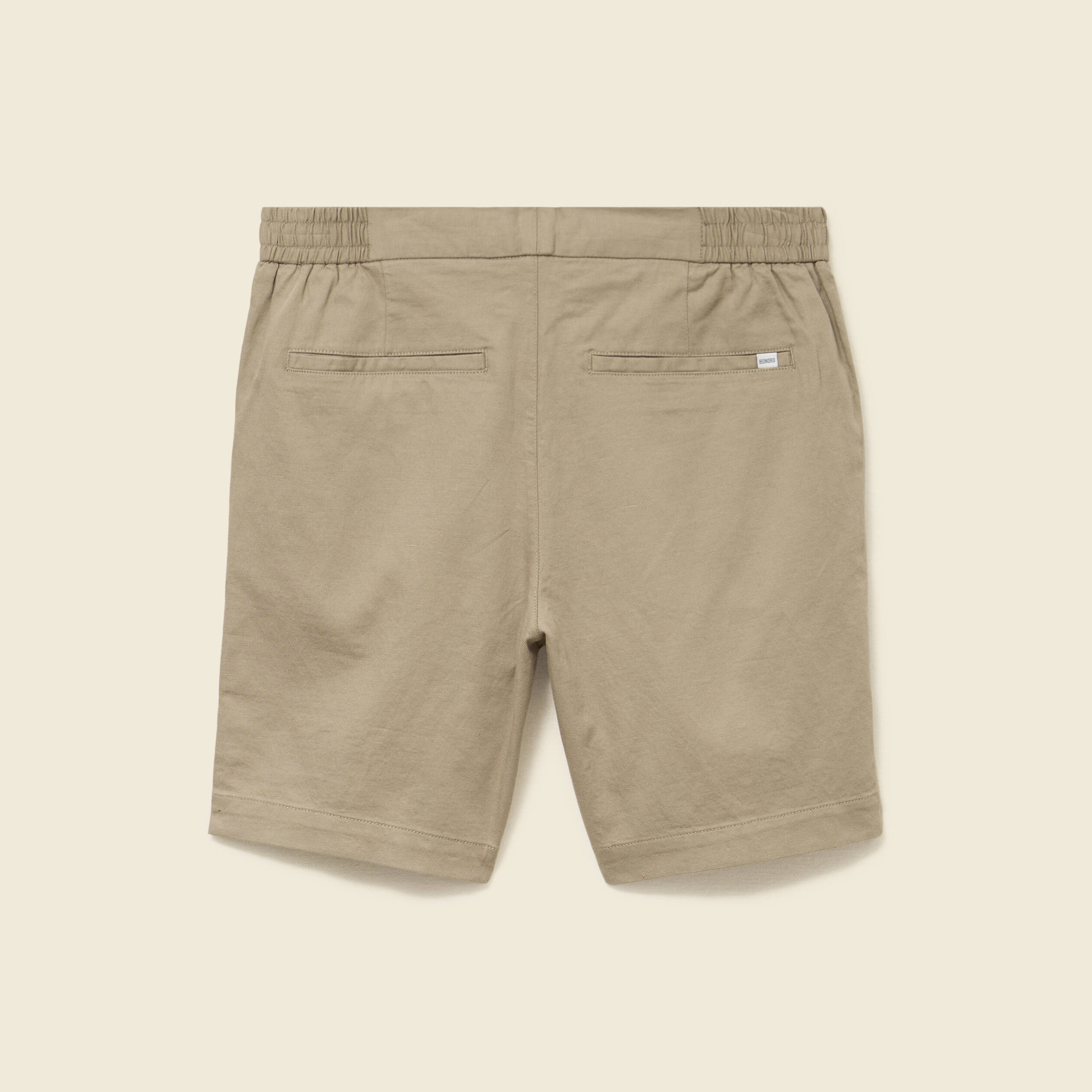 Bermuda vert kaki homme