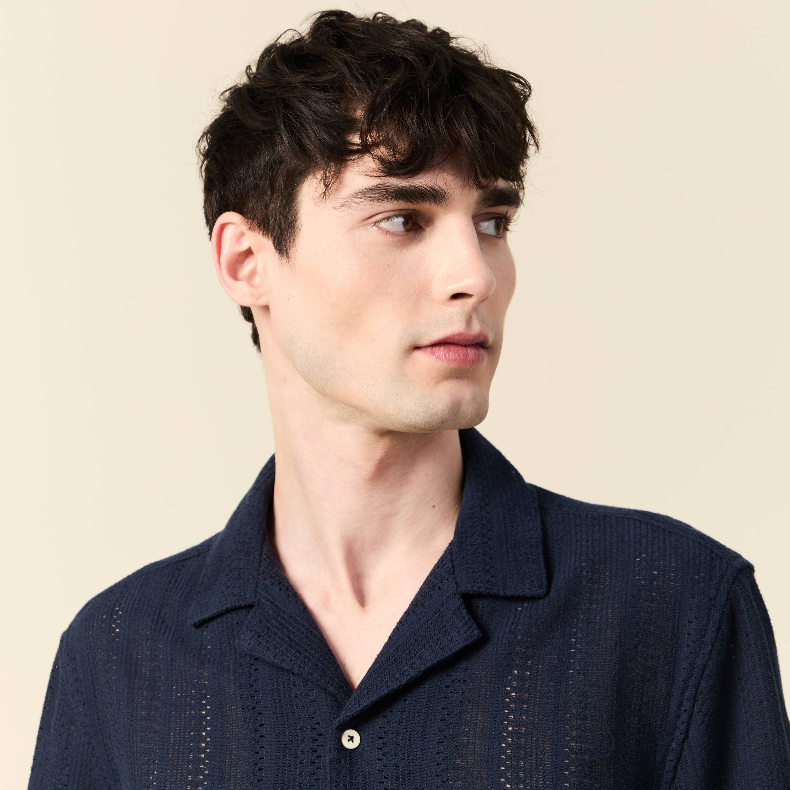 chemise manches courtes bleu marine homme Chemise manches courtes bleu marine homme
