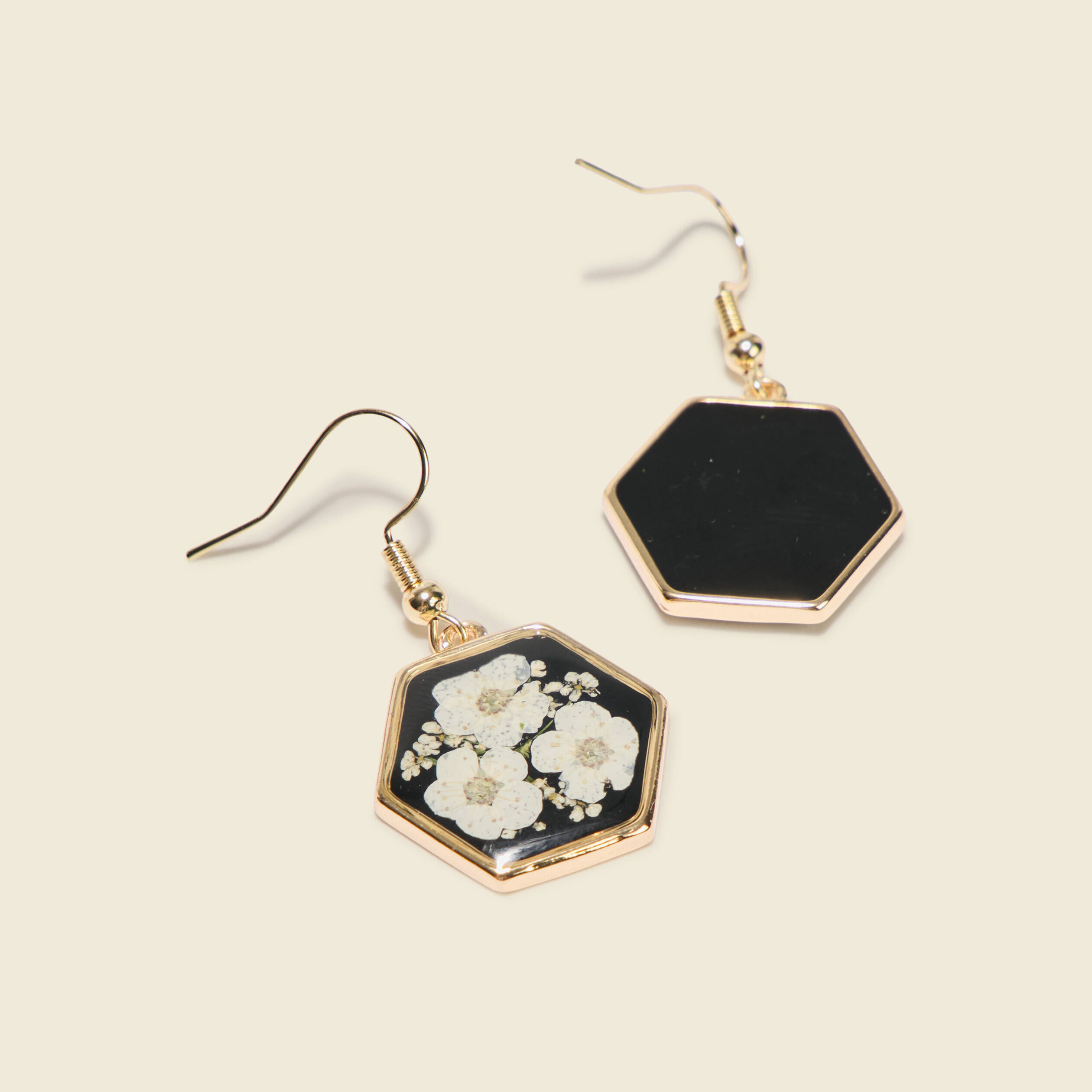 boucles doreilles noir femme Boucles d'oreilles noir femme
