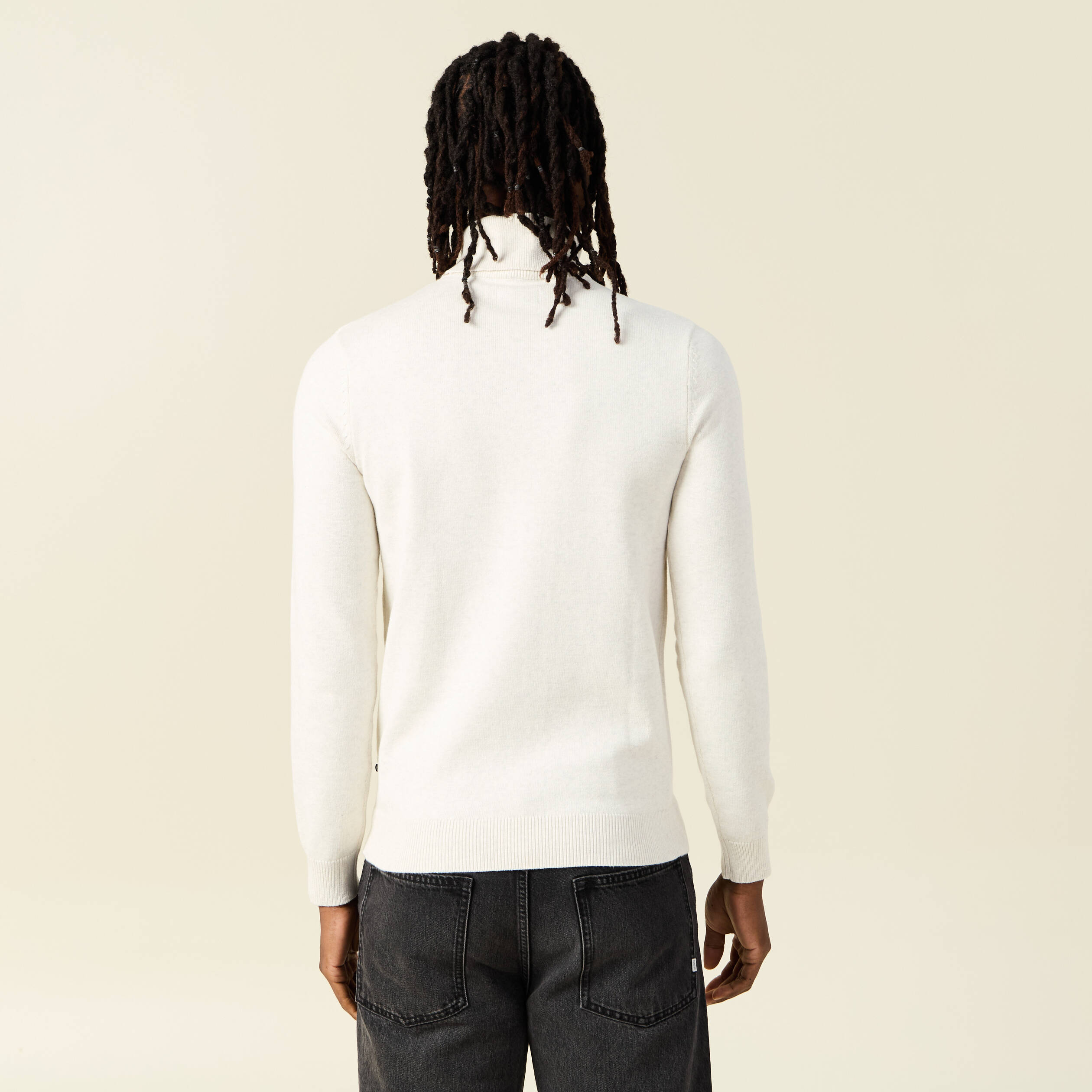 pull manches longues ecru homme Pull manches longues ecru homme