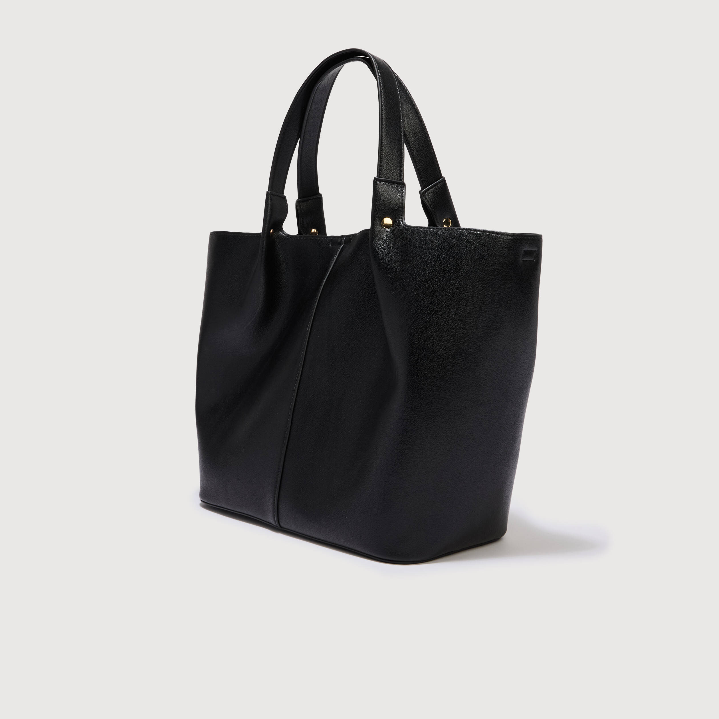 Sac cabas noir femme