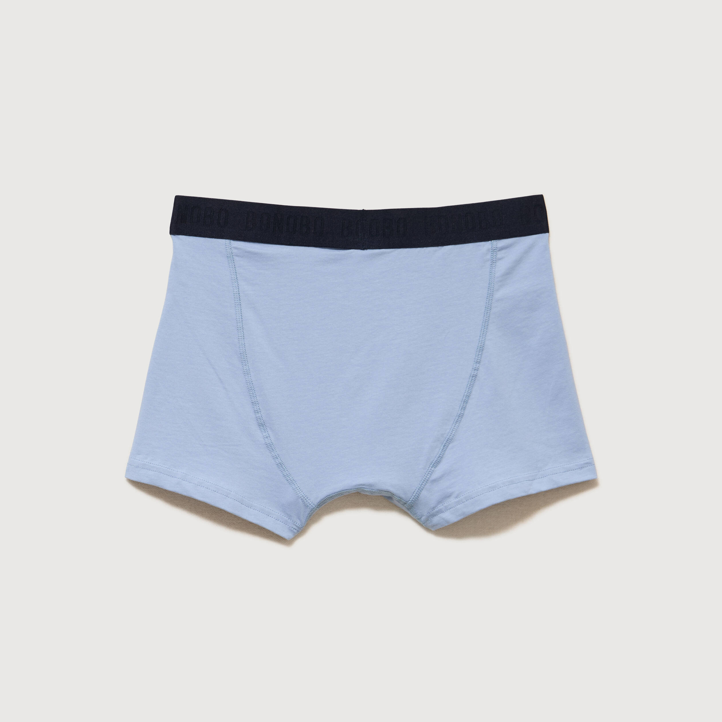 Lot de 5 boxers bleu gris homme