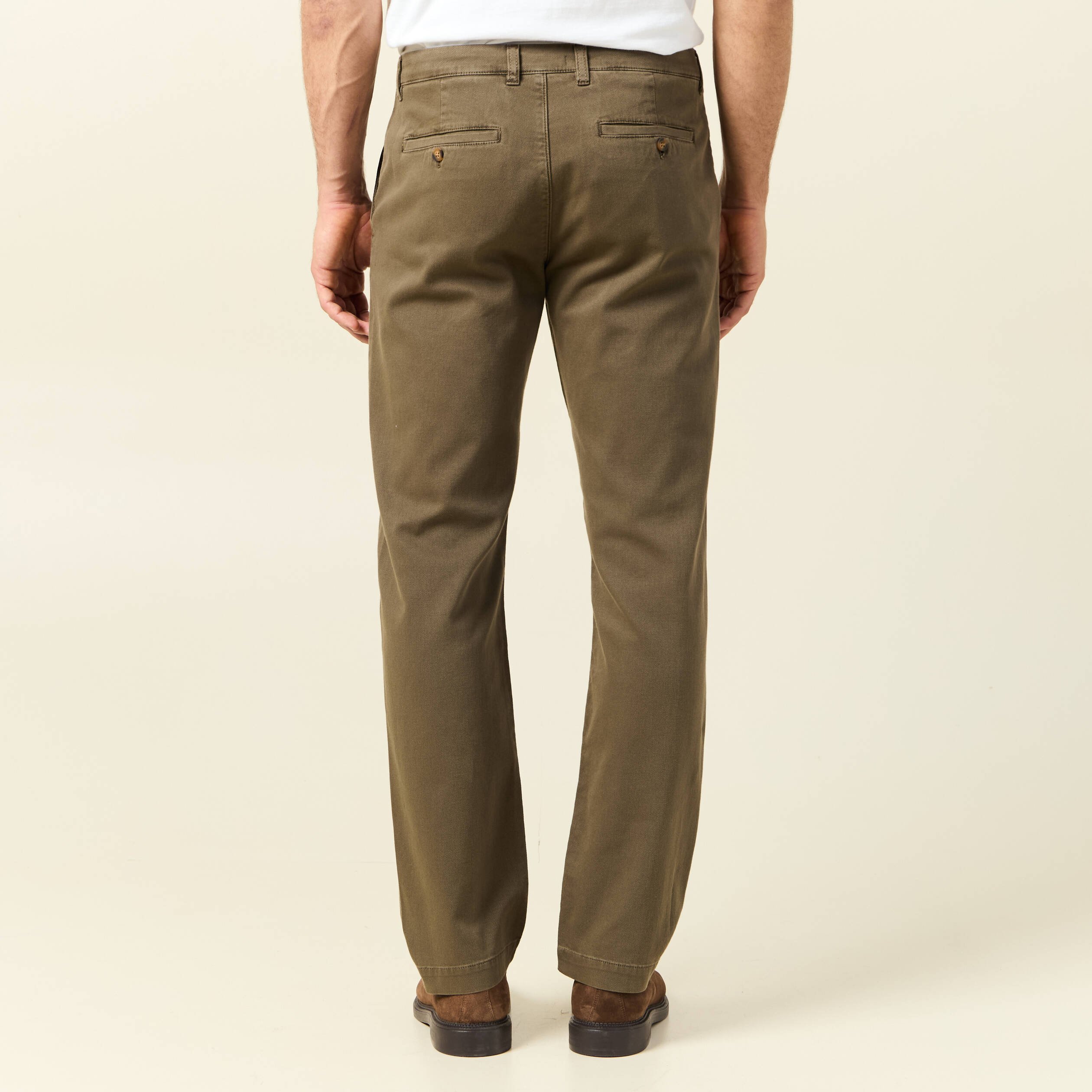 pantalon chino straight camel homme Pantalon chino straight camel homme