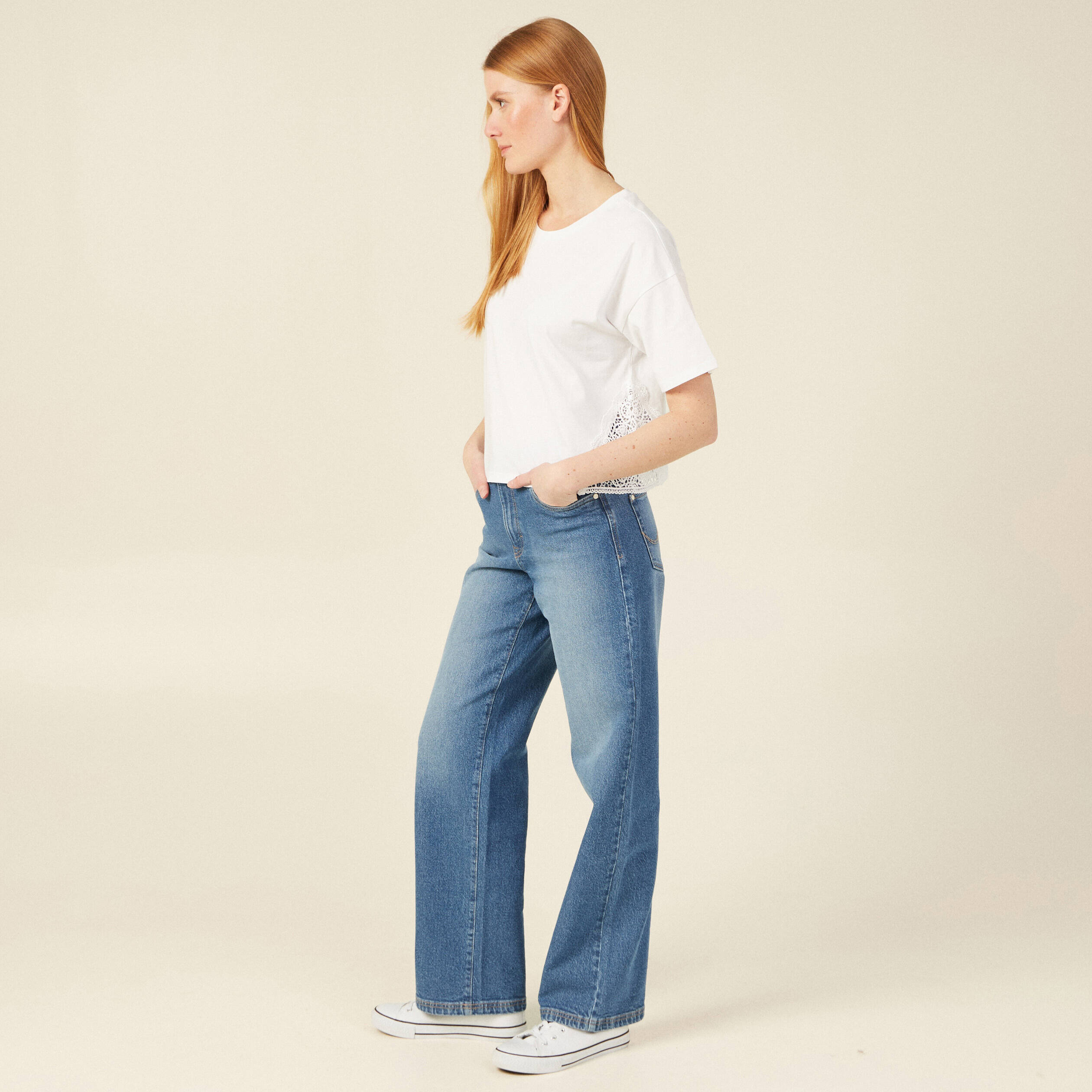 t shirt eco responsable blanc femme T-shirt éco-responsable blanc femme