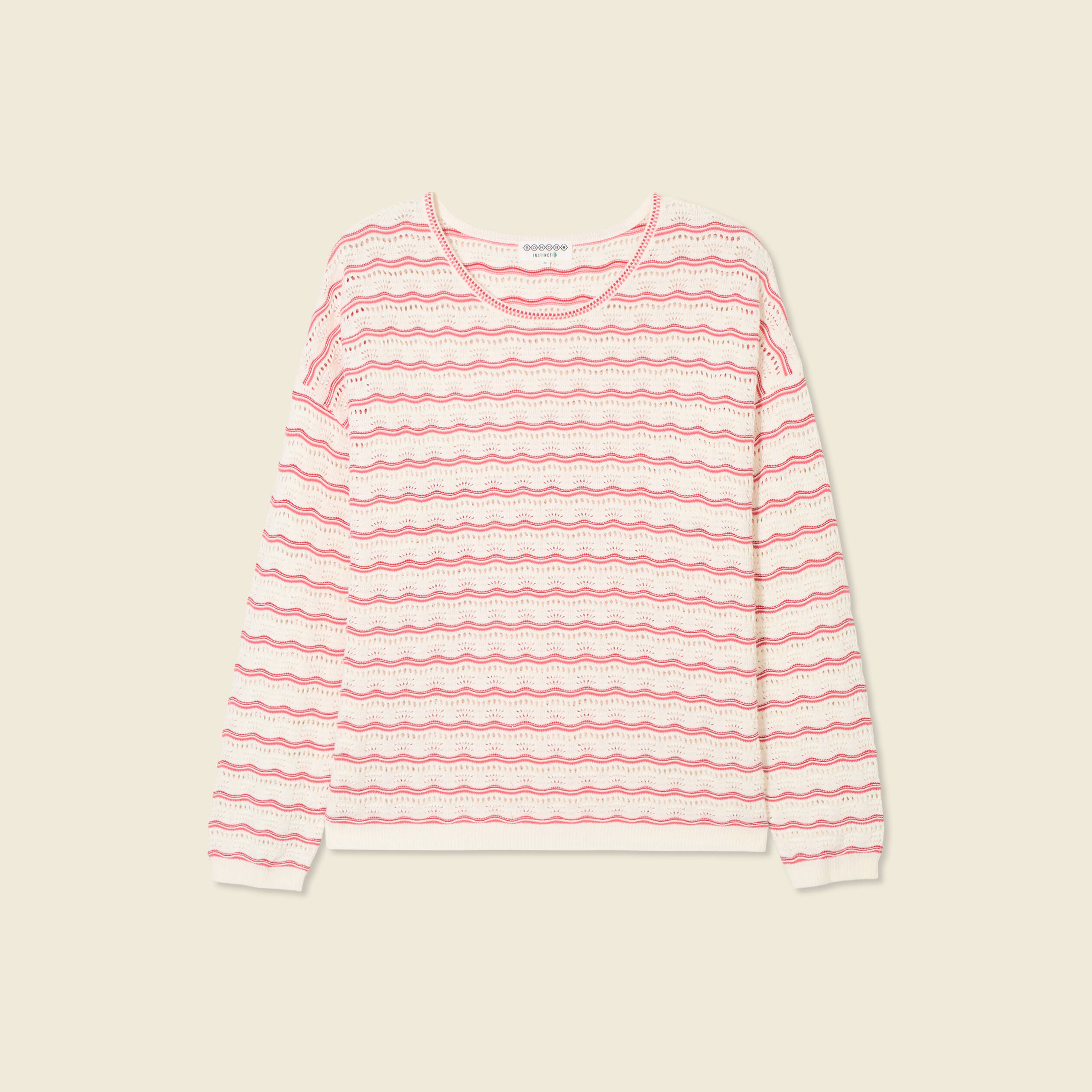 pull eco responsable rouge femme Pull éco-responsable rouge femme