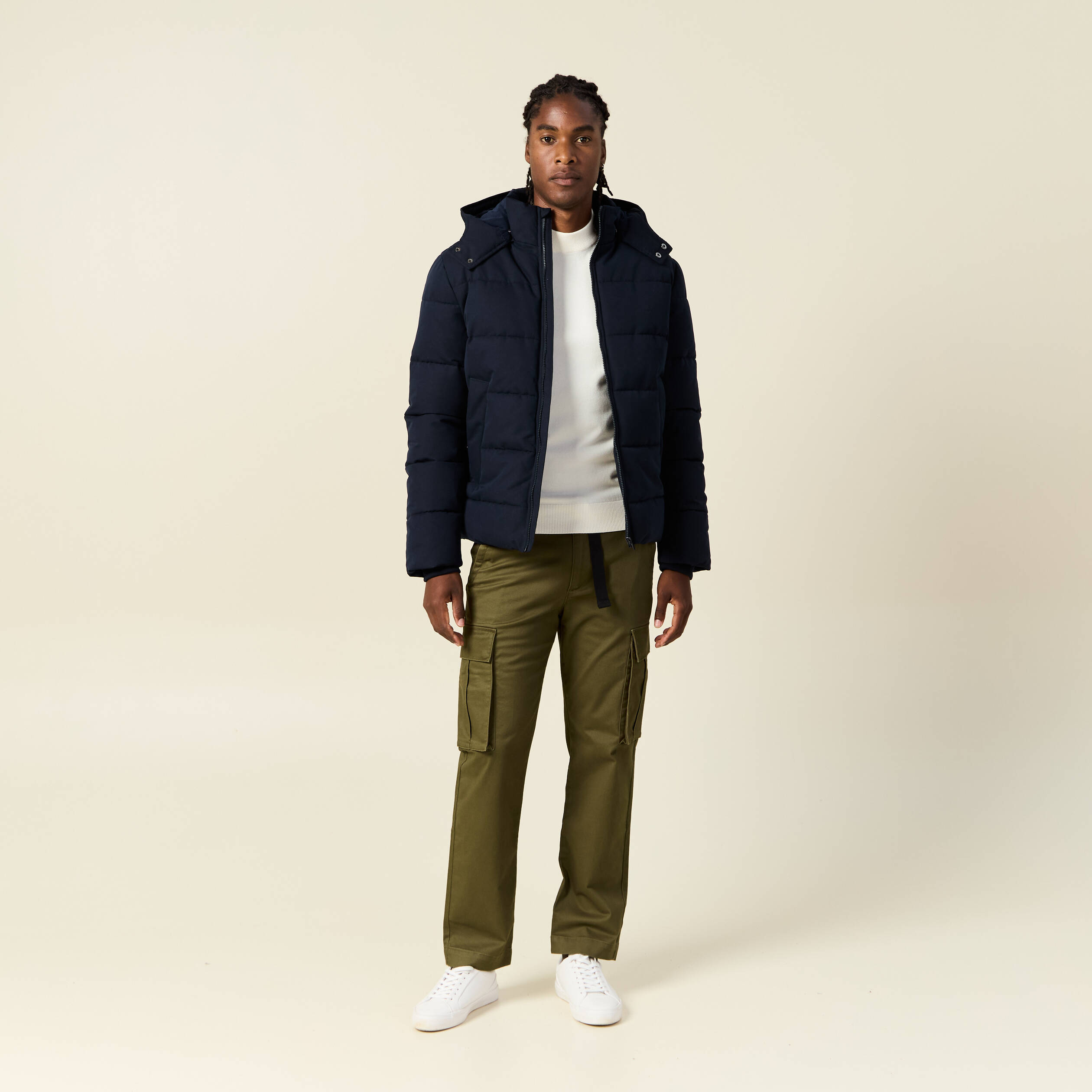 pull manches longues ecru homme Pull manches longues ecru homme