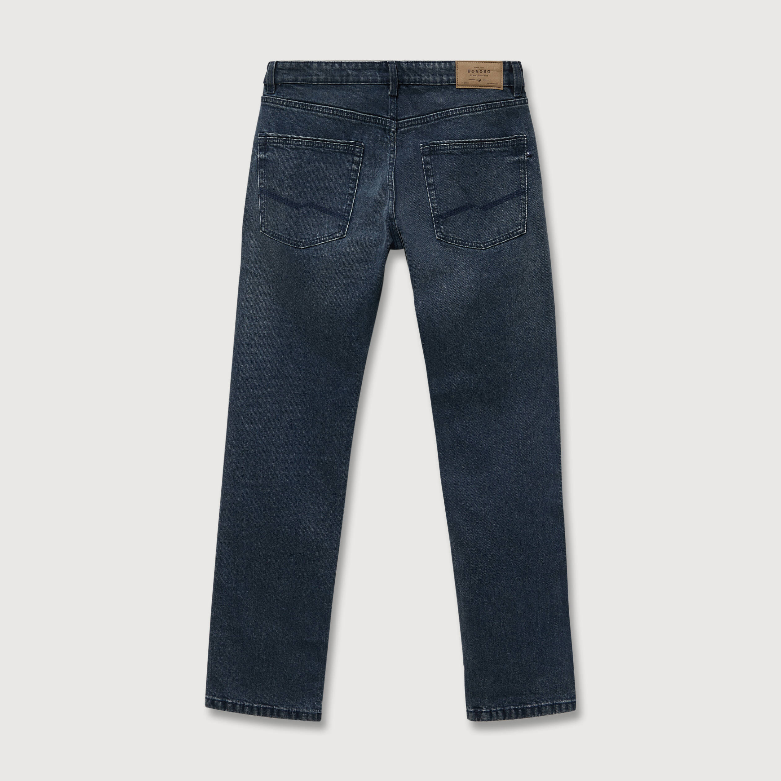 Jeans regular longueur 32 denim stone homme