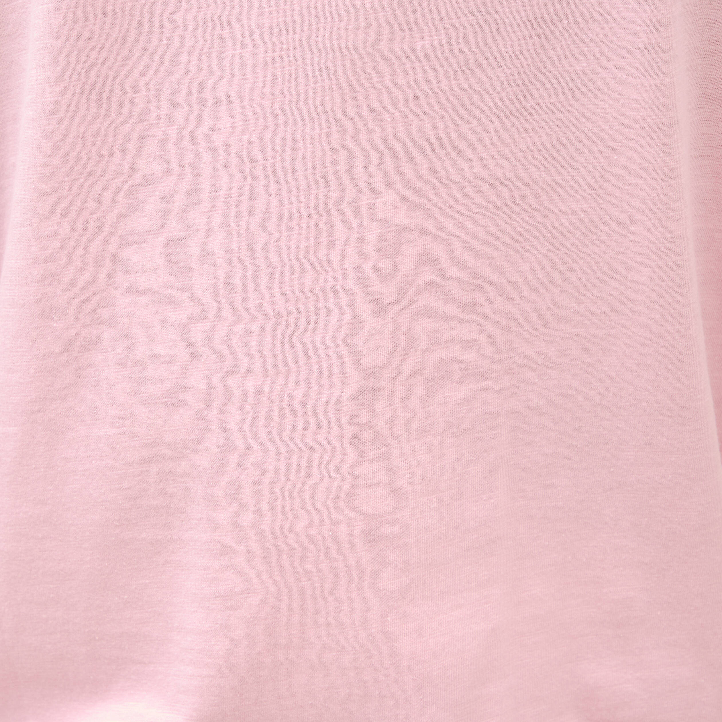 T-shirt manches courtes rose clair femme