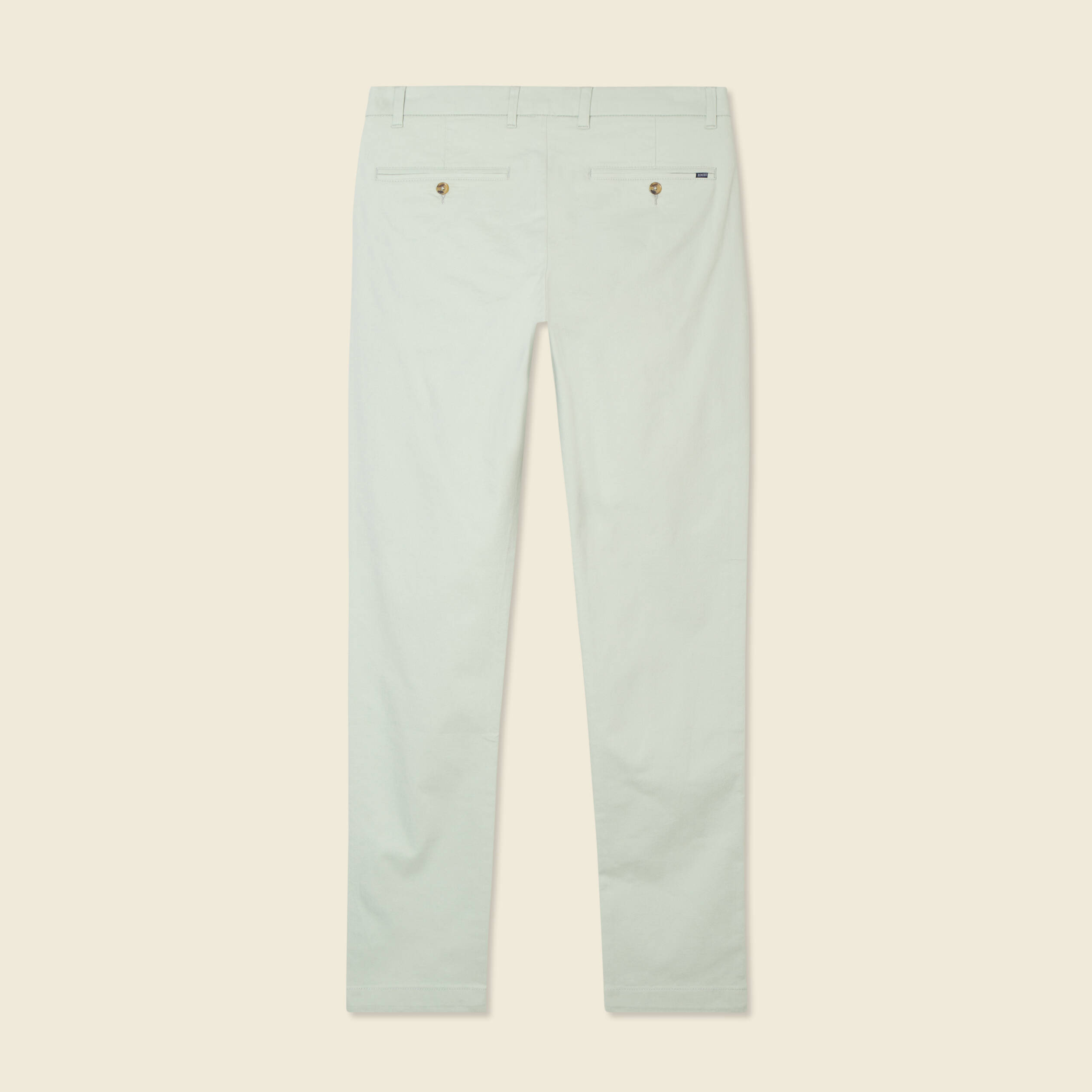 pantalon slim instinct chino vert clair homme Pantalon slim Instinct chino vert clair homme