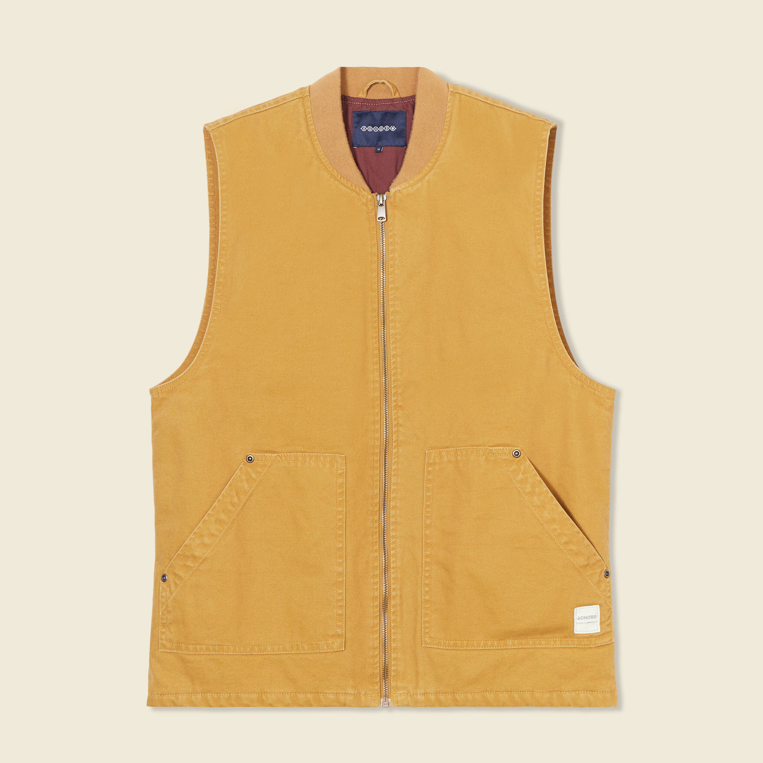blouson sans manches col teddy camel homme Blouson sans manches col teddy camel homme