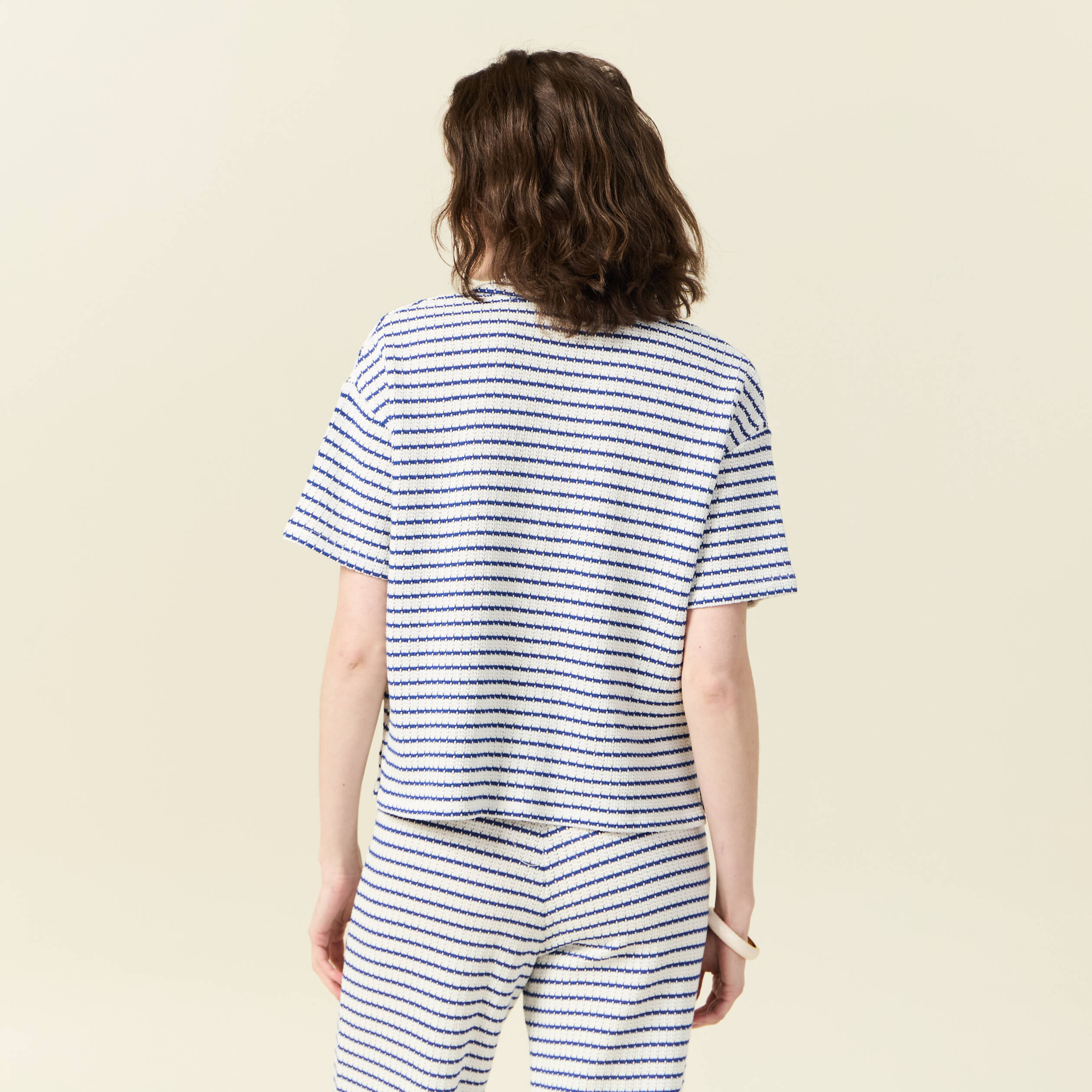 polo manches courtes ecru femme Polo manches courtes ecru femme