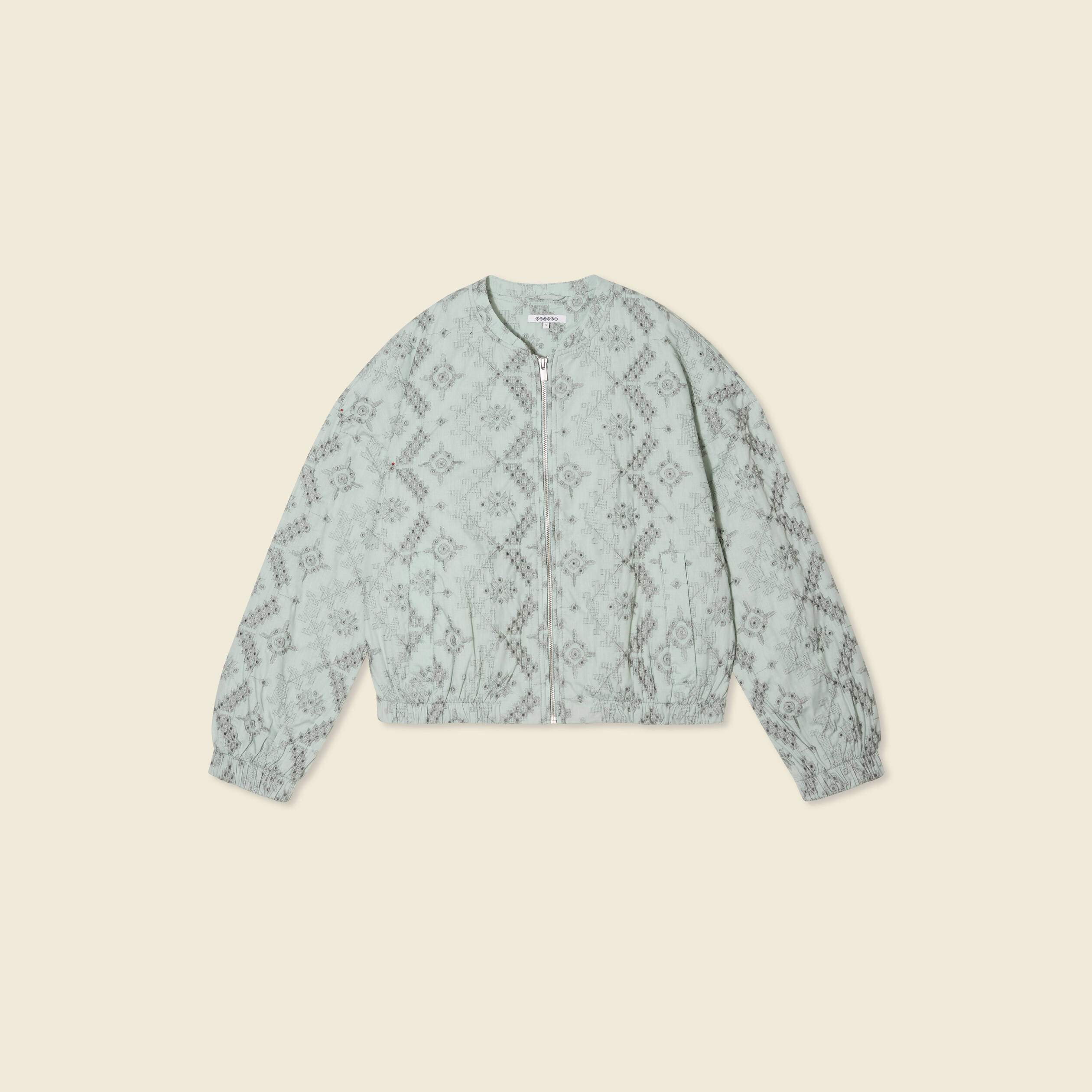 veste broderie anglaise vert clair femme Veste broderie anglaise vert clair femme