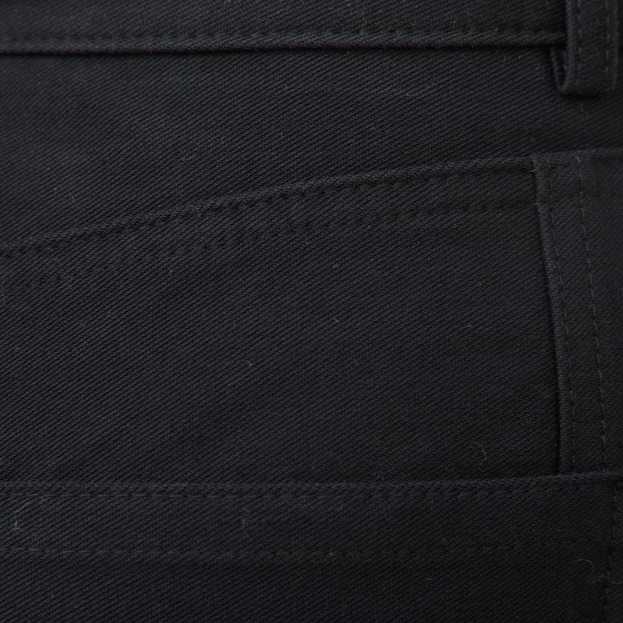 Pantalon coupe regular noir femme