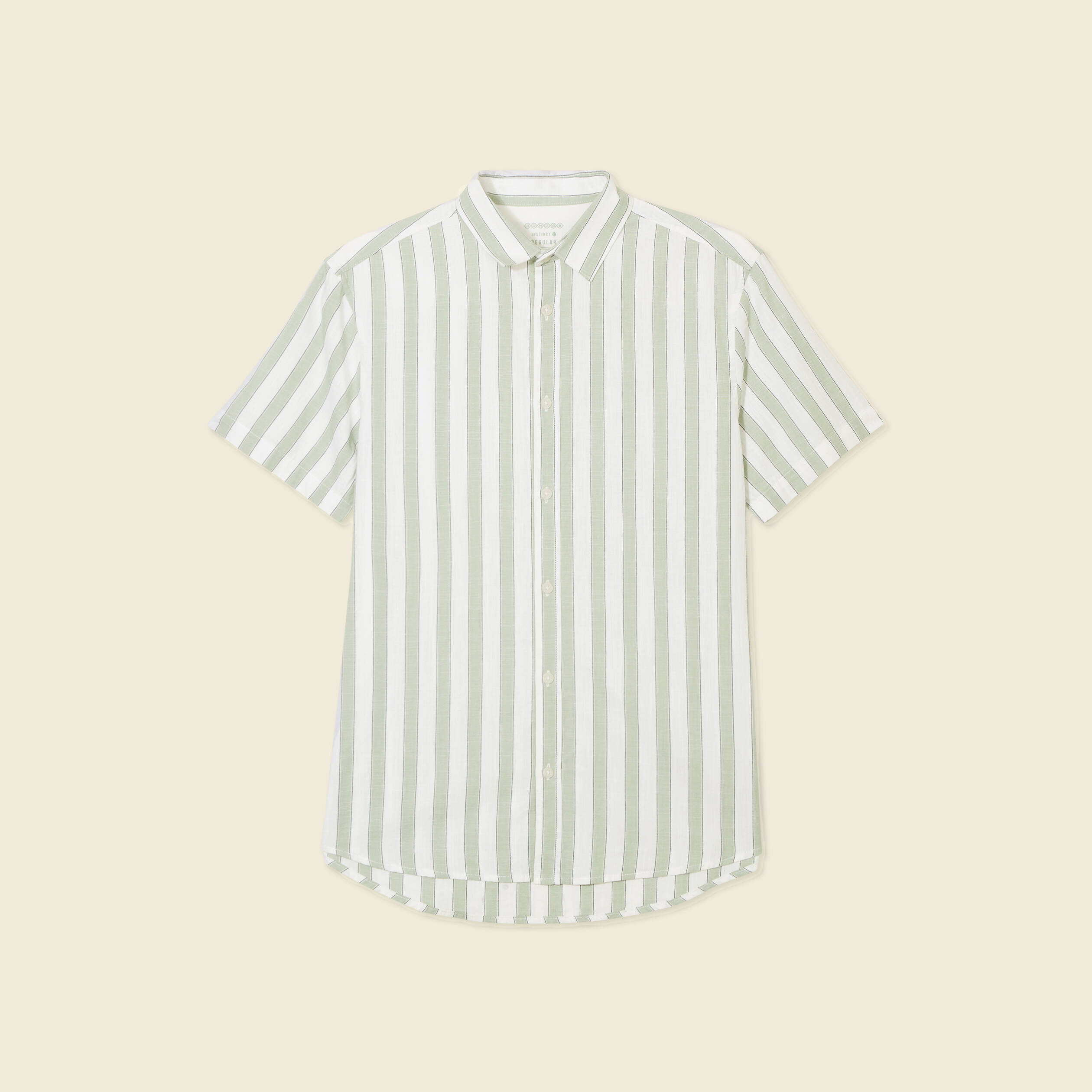 chemise manches courtes vert olive homme Chemise manches courtes vert olive homme