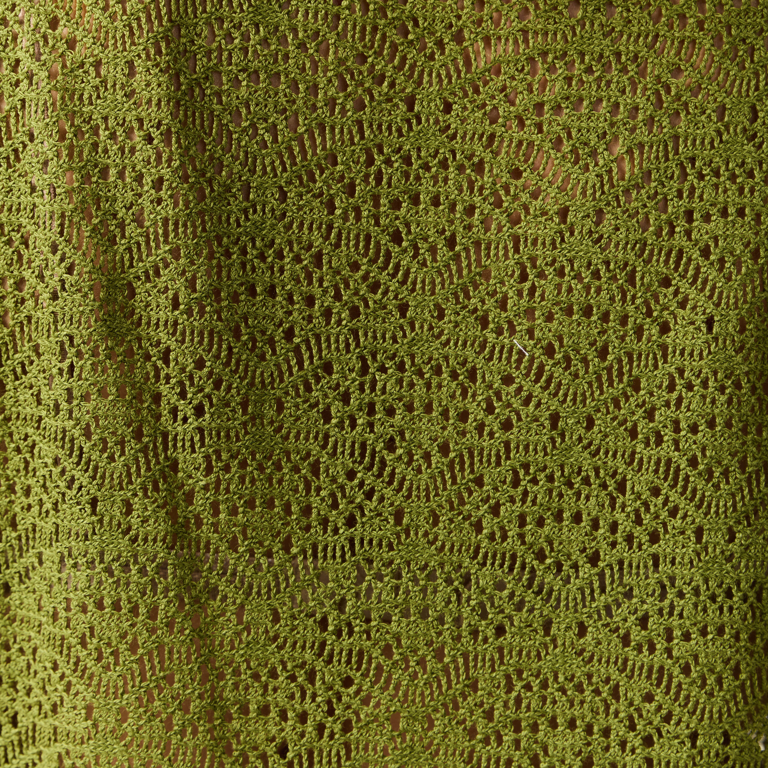 T-shirt manches courtes vert olive femme