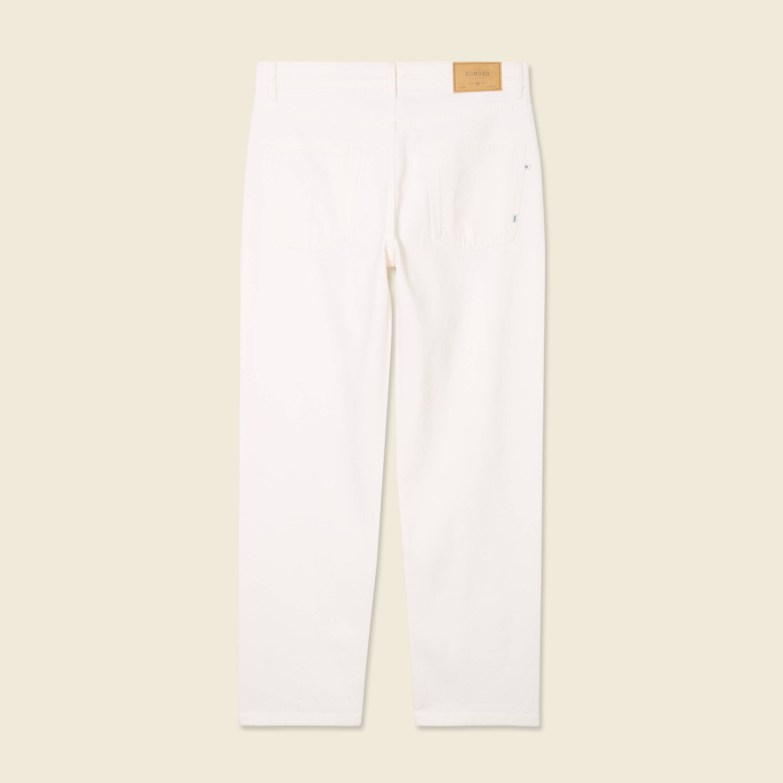 jeans large relaxed denim blanc homme Jeans large relaxed denim blanc homme
