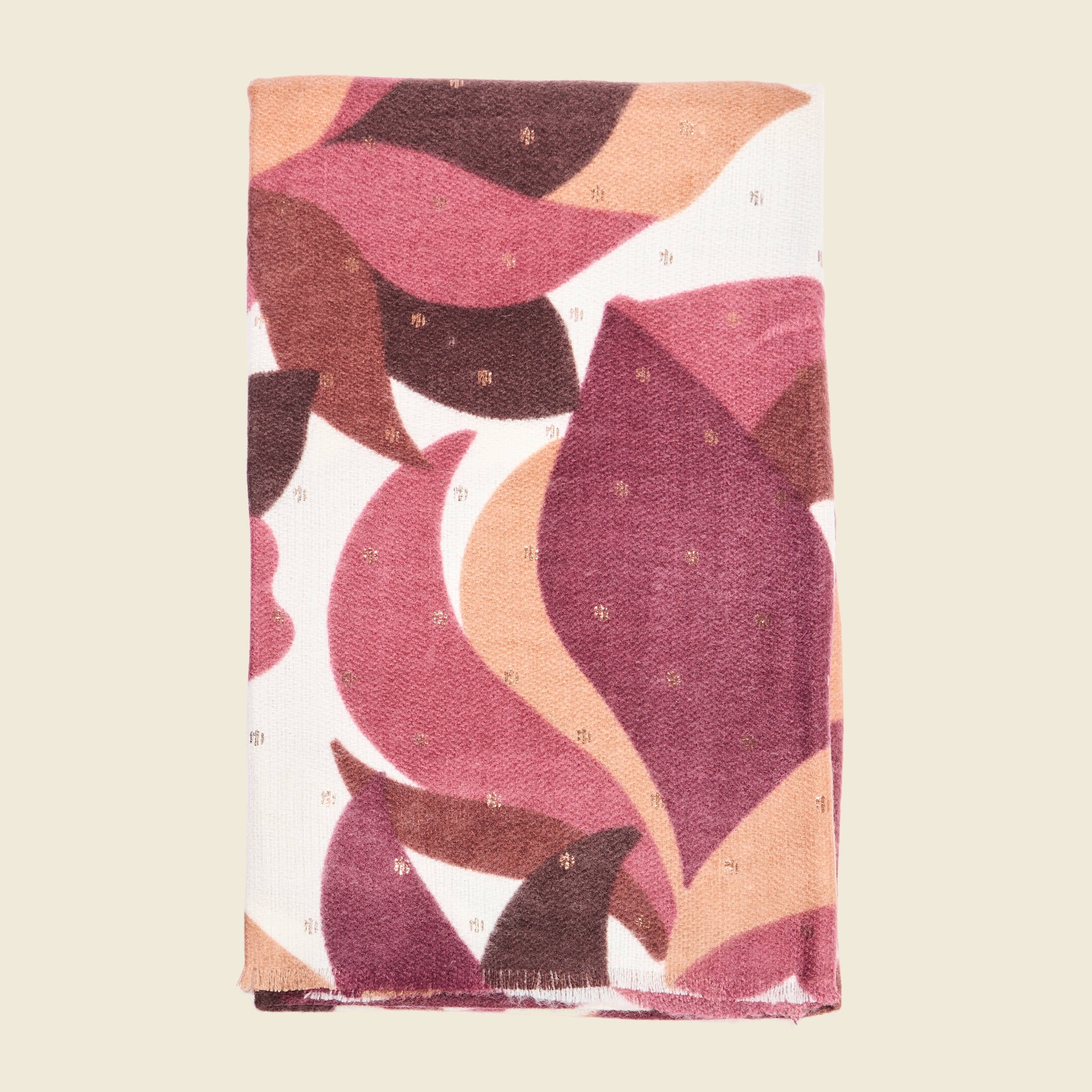 &Eacute;charpe marron fonc&eacute; femme
