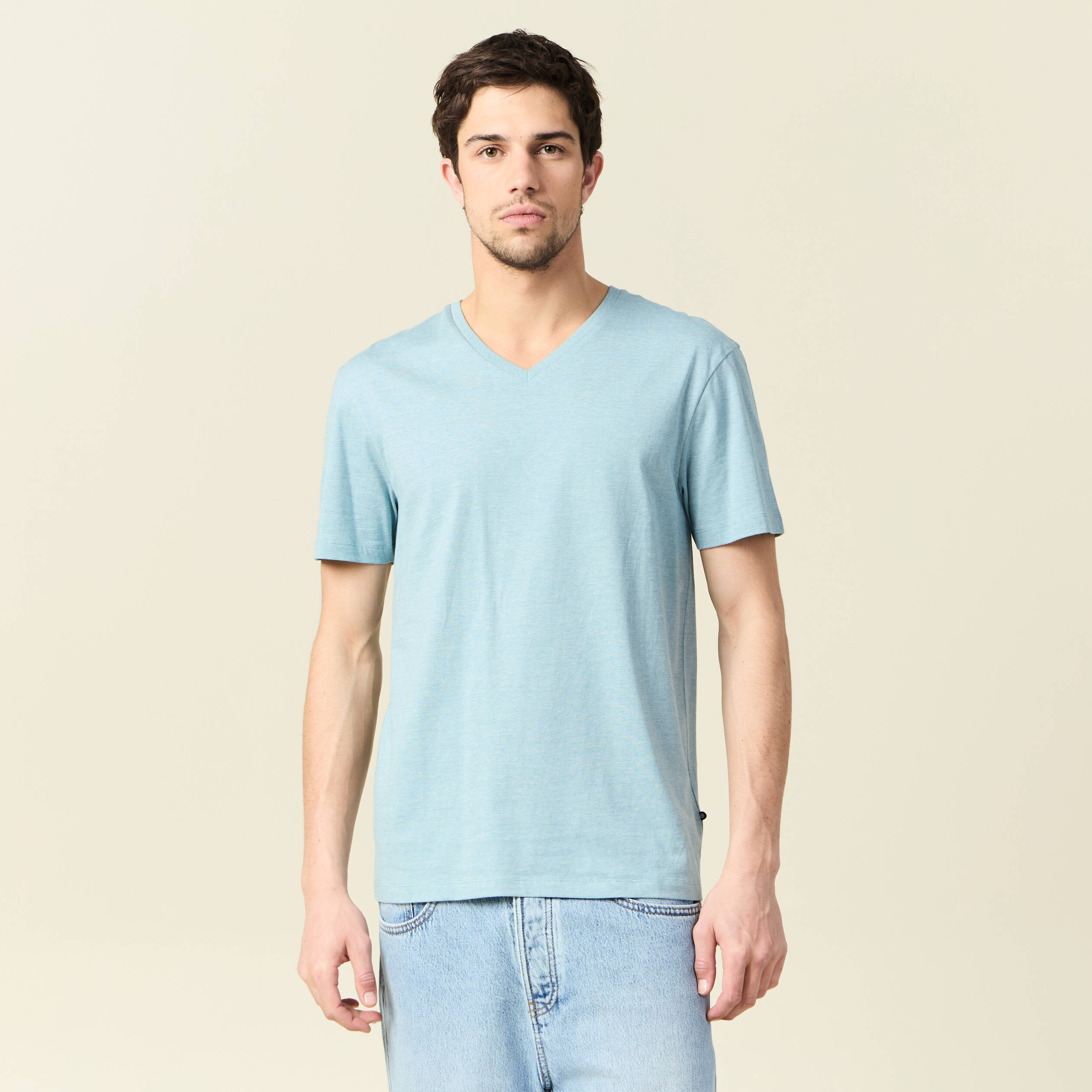 t shirt manches courtes homme bleu petrole homme T-shirt manches courtes homme bleu pétrole homme