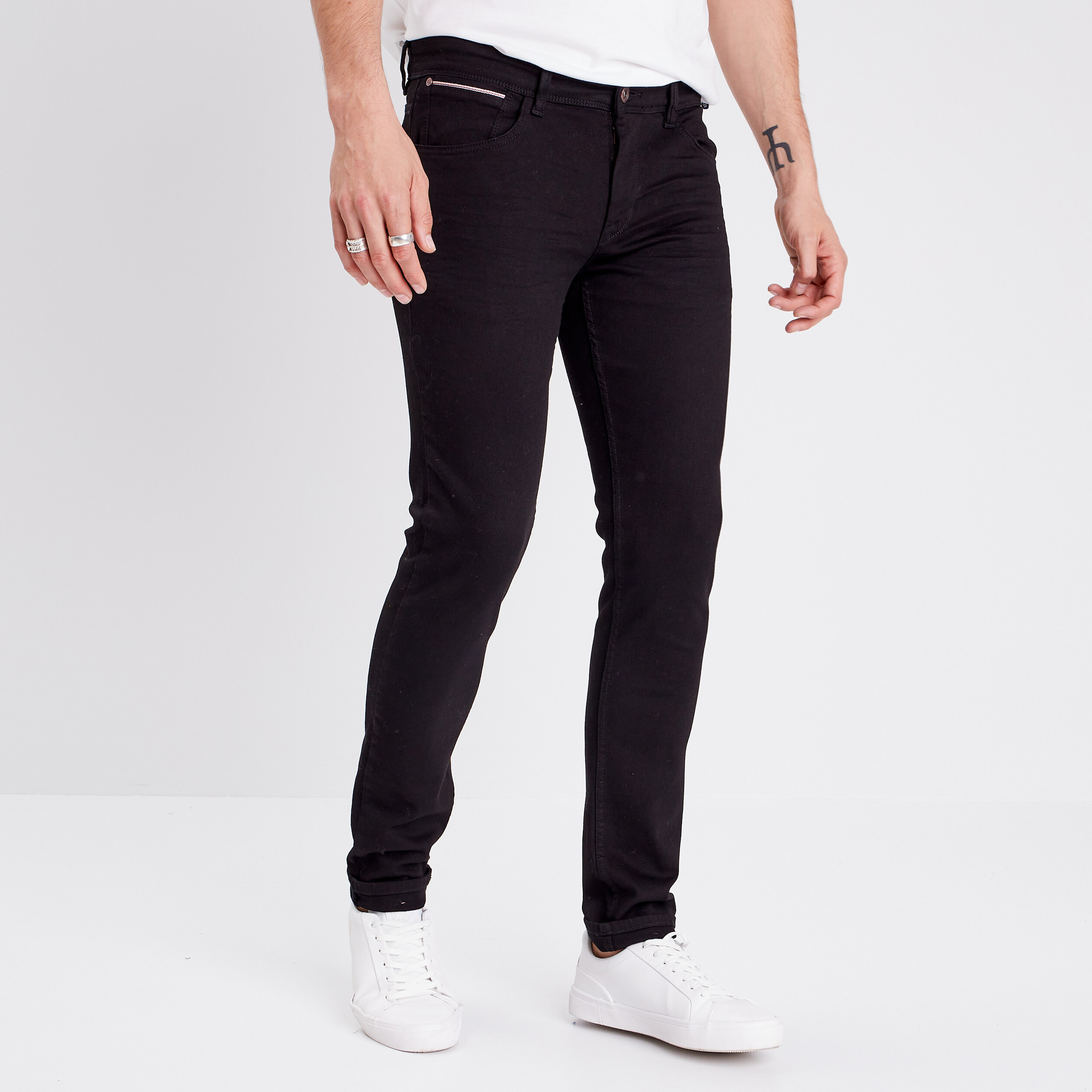 Jean noir slim homme hotsell
