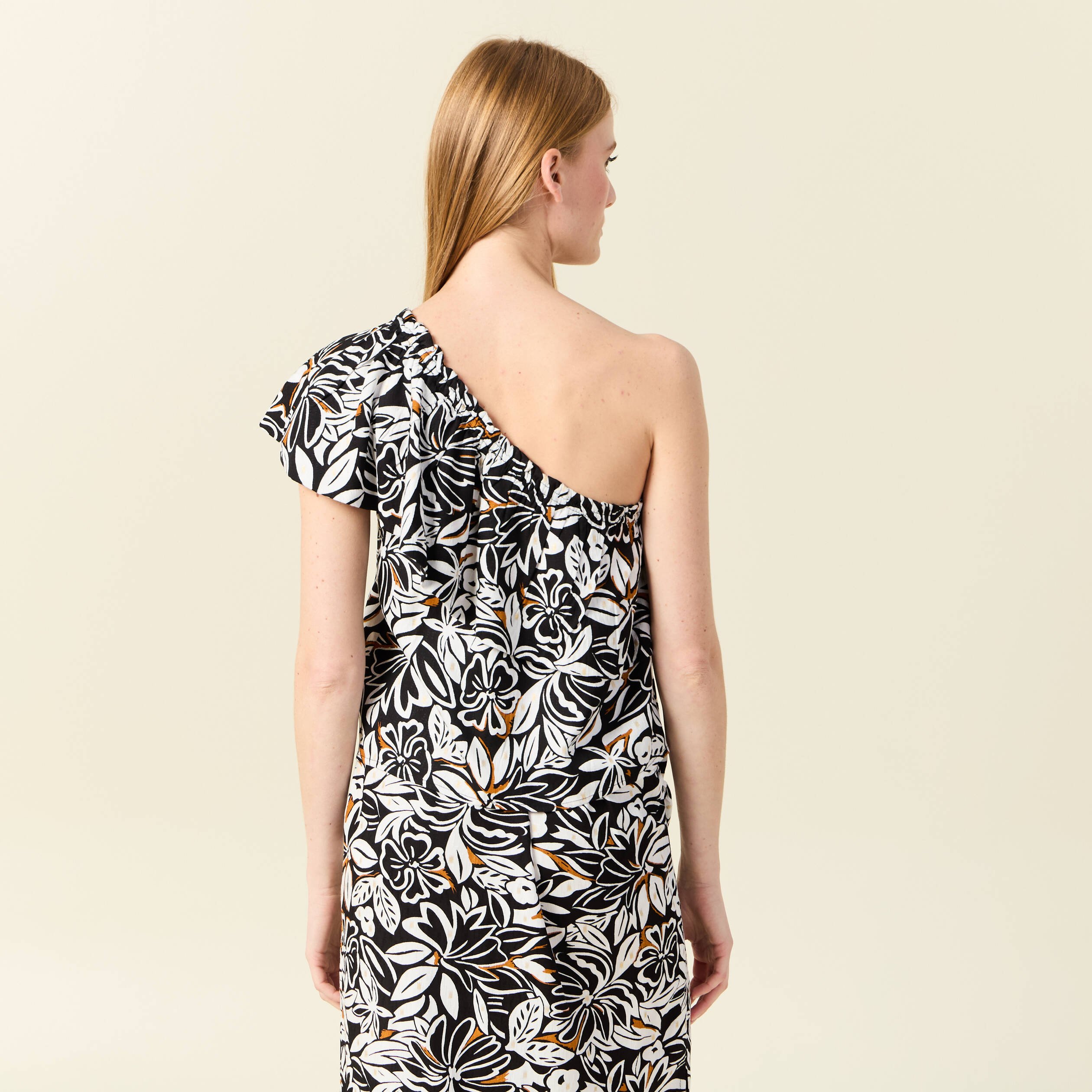 blouse asymetrique noir femme Blouse asymétrique noir femme