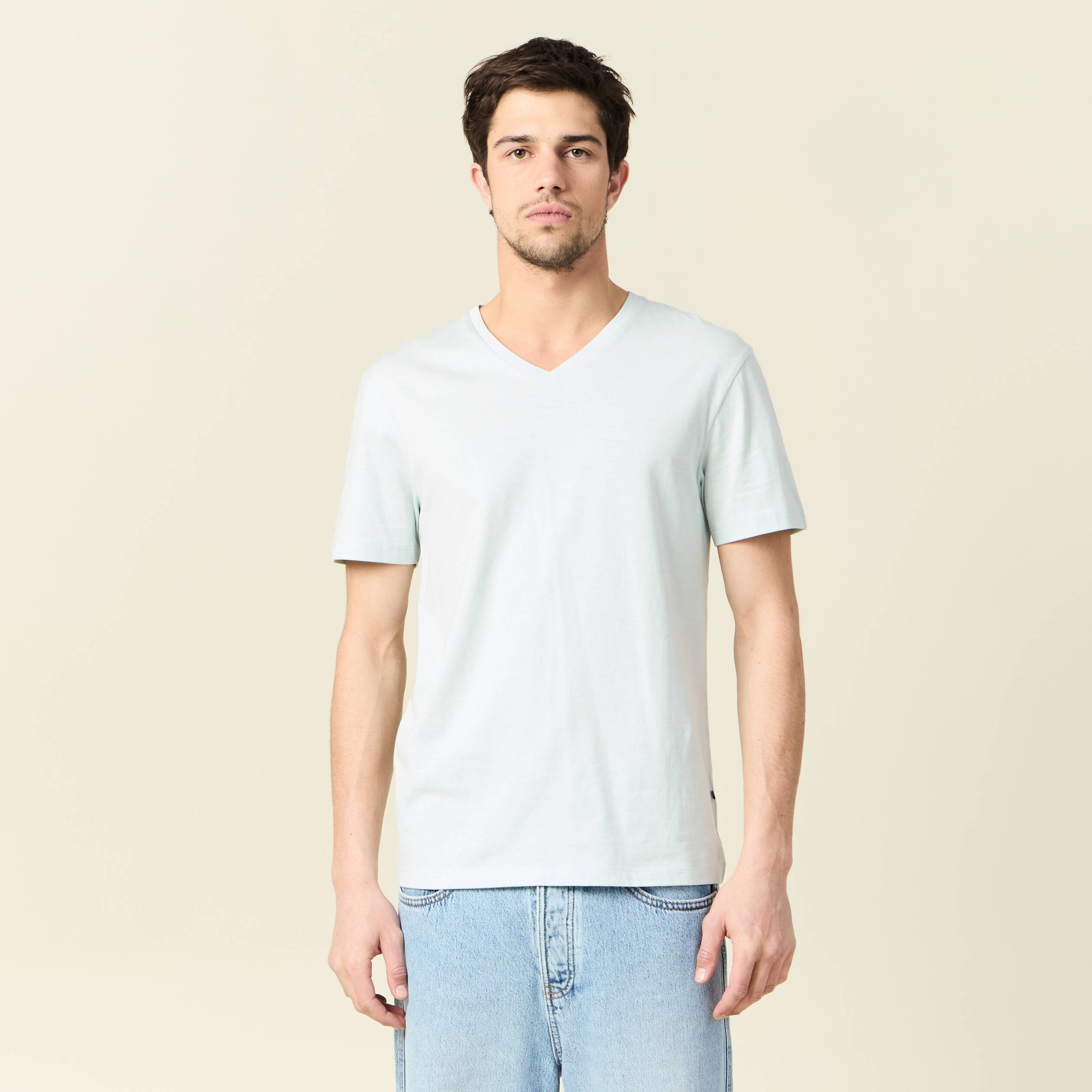 t shirt manches courtes homme vert homme T-shirt manches courtes homme vert homme
