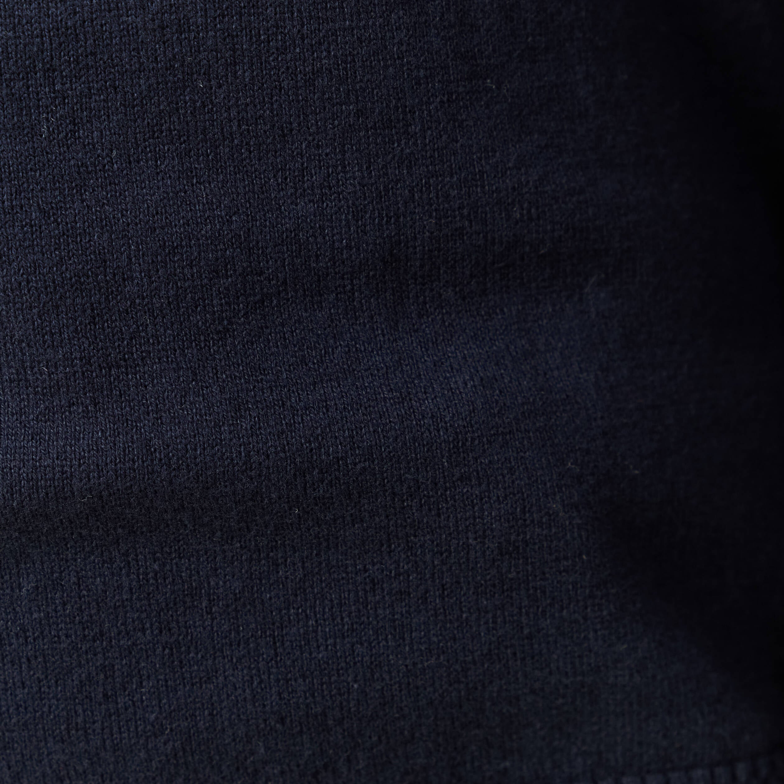 Pull manches longues bleu marine femme