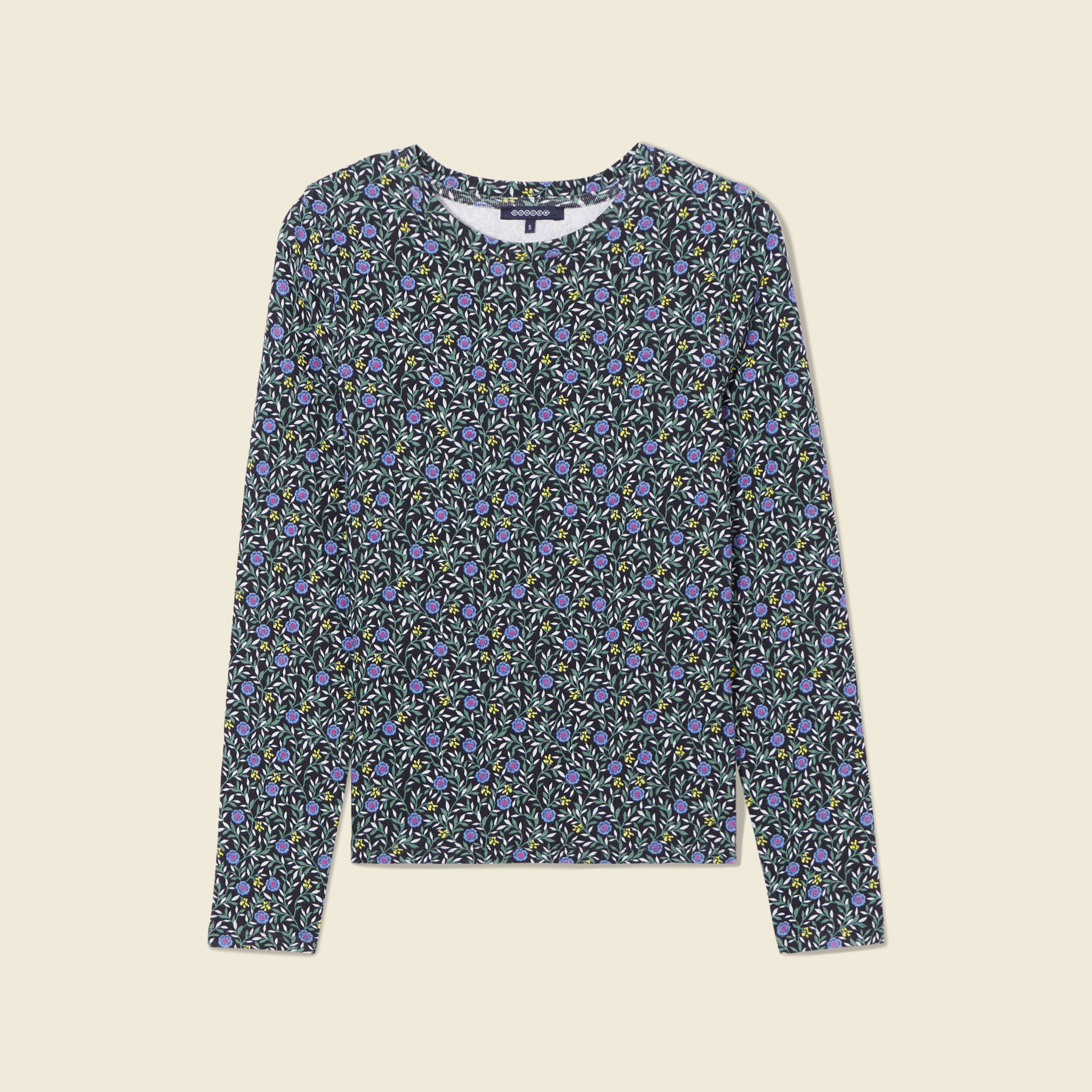 t shirt manches longues noir femme T-shirt manches longues noir femme