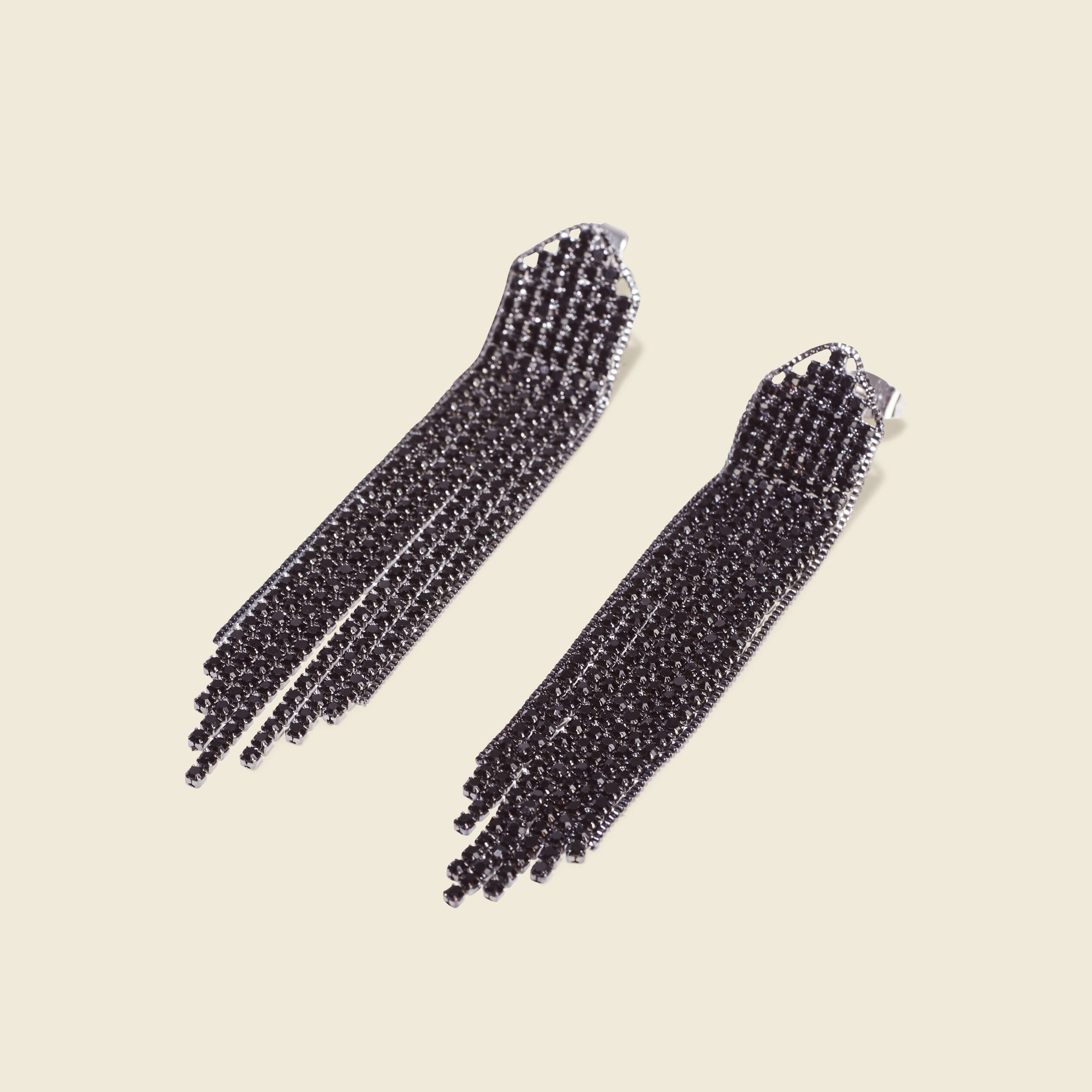 boucles doreilles pendantes noir femme Boucles d'oreilles pendantes noir femme