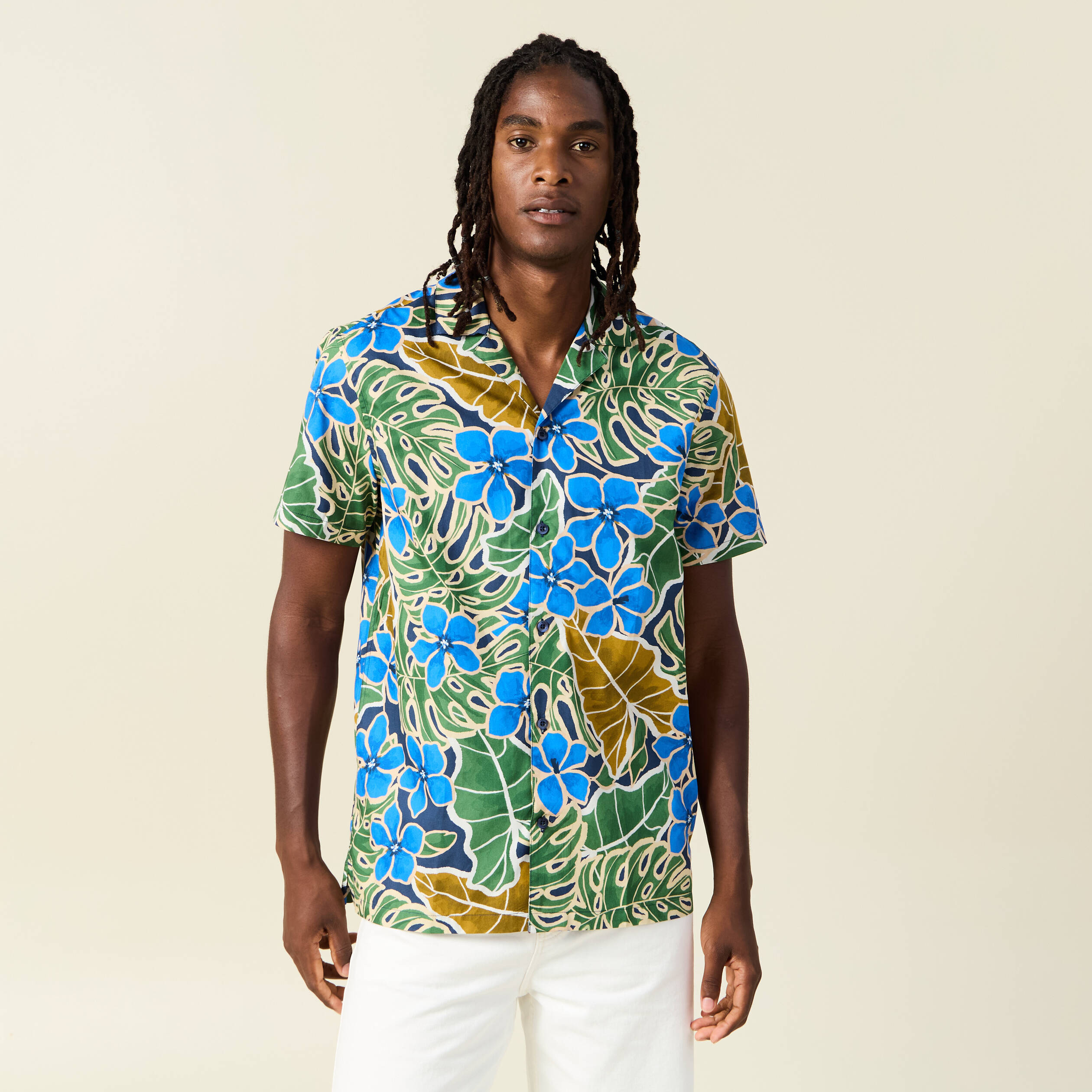 chemise manches courtes multicolore homme Chemise manches courtes multicolore homme