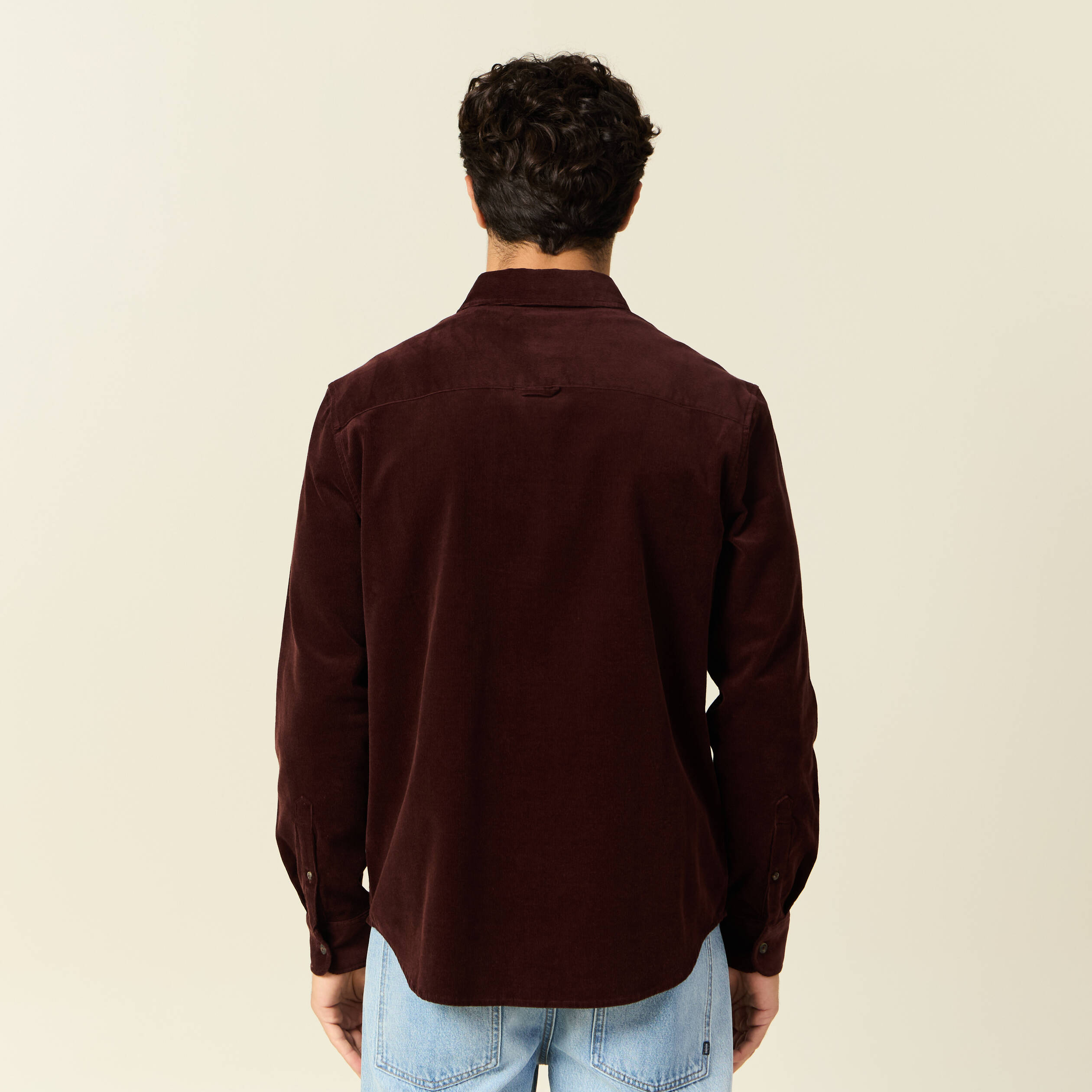 chemise manches longues bordeaux homme Chemise manches longues bordeaux homme