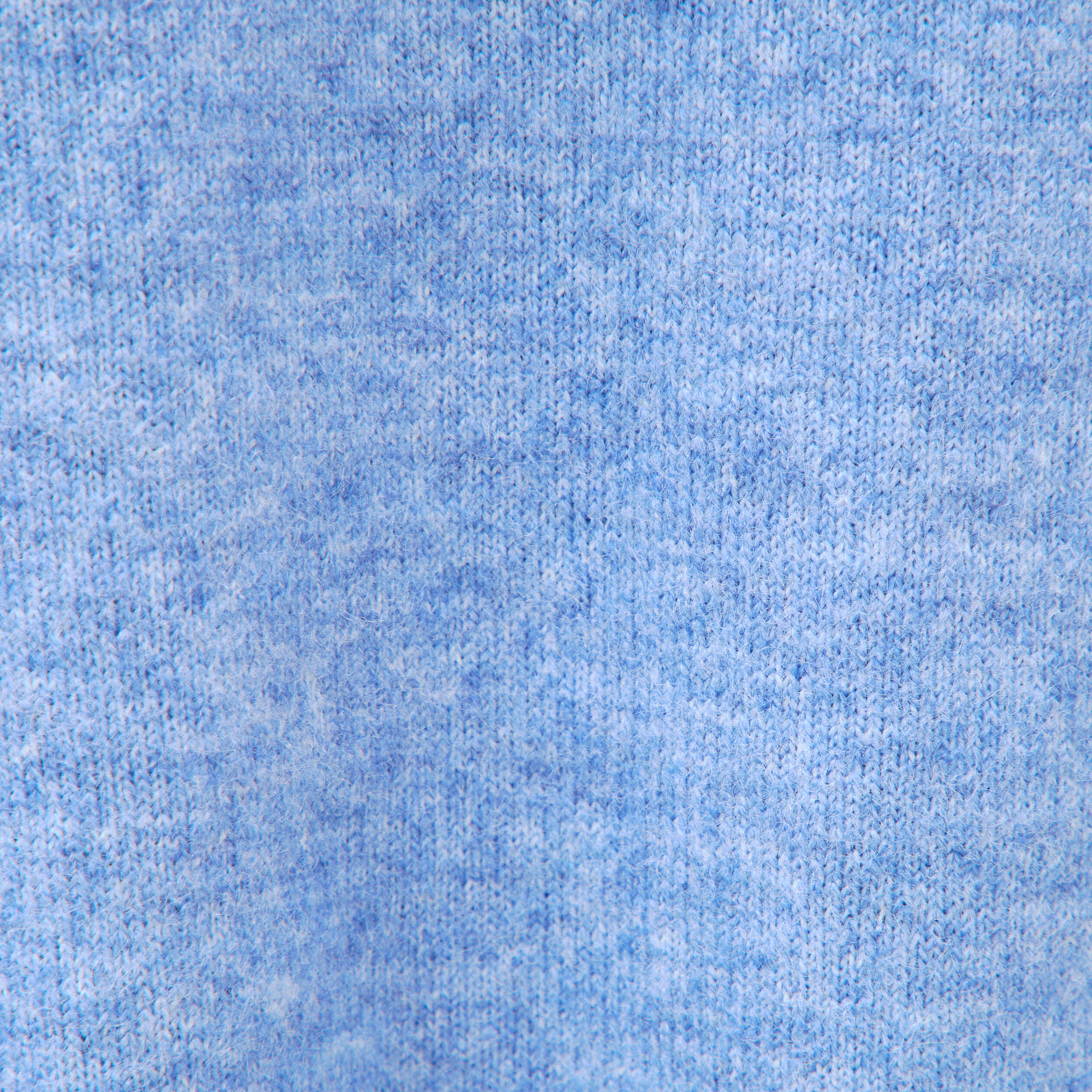 Pull &agrave; capuche zipp&eacute; bleu ciel femme