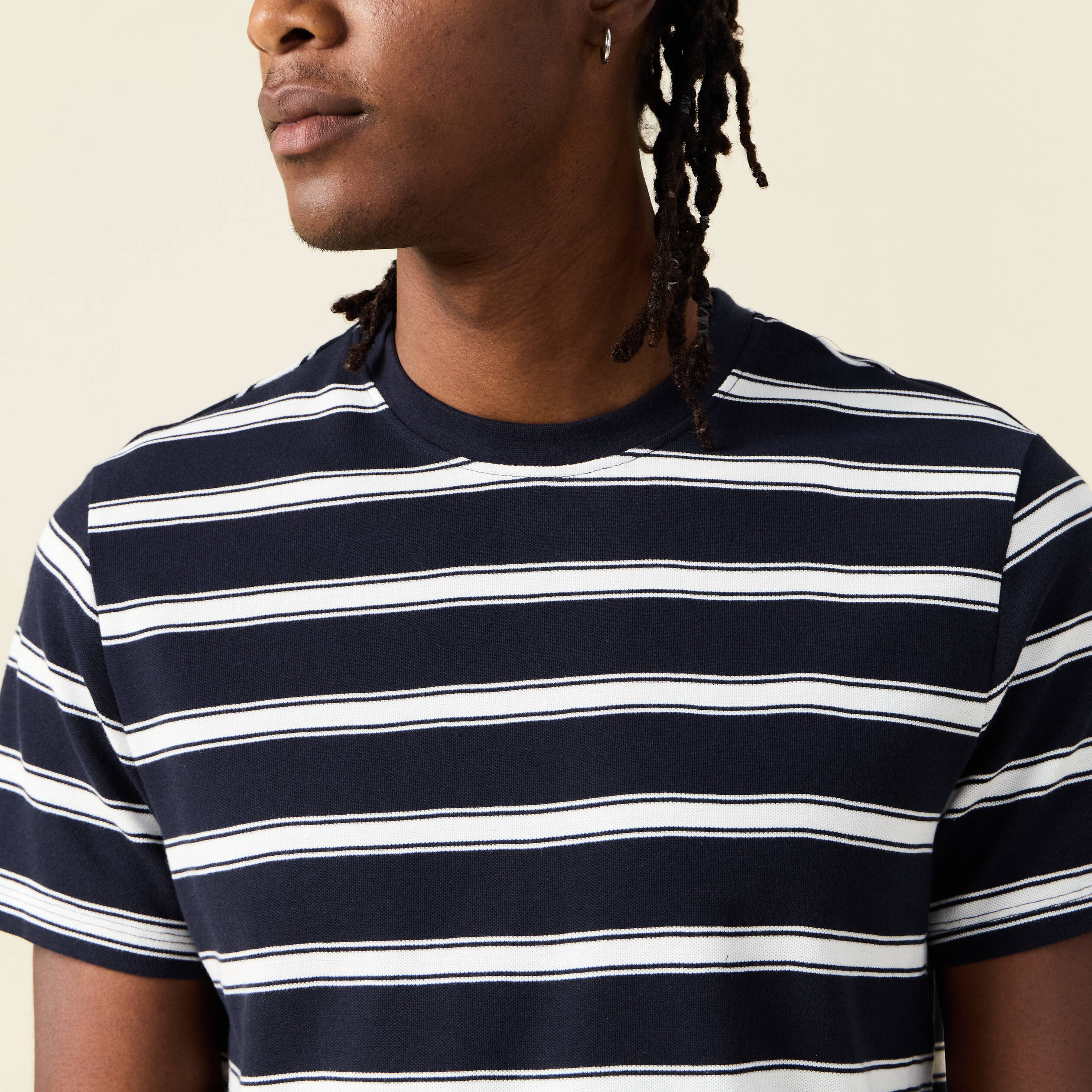 t shirt eco responsable ecru homme T-shirt éco-responsable ecru homme