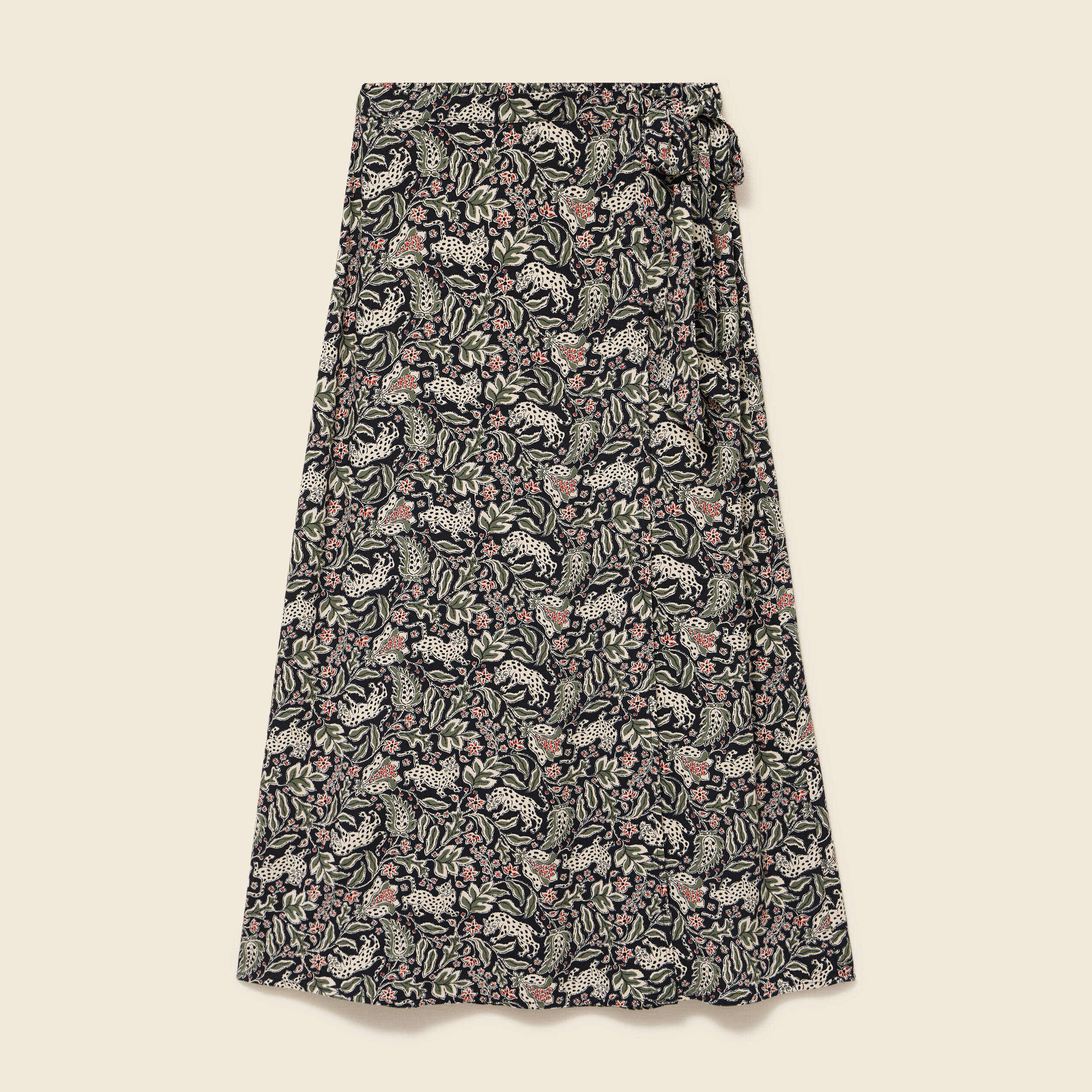 Jupe fluide noir femme