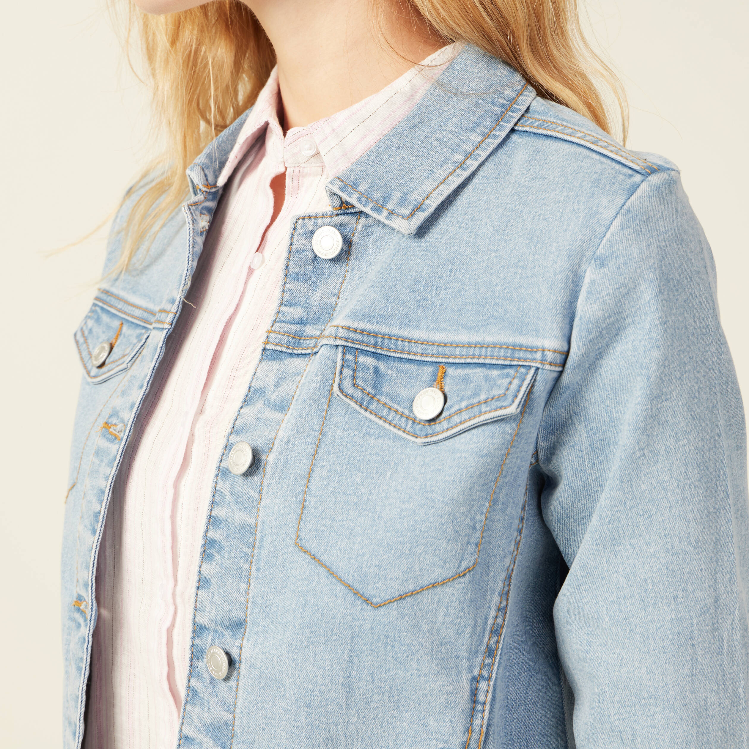 Veste jean bonobo femme best sale