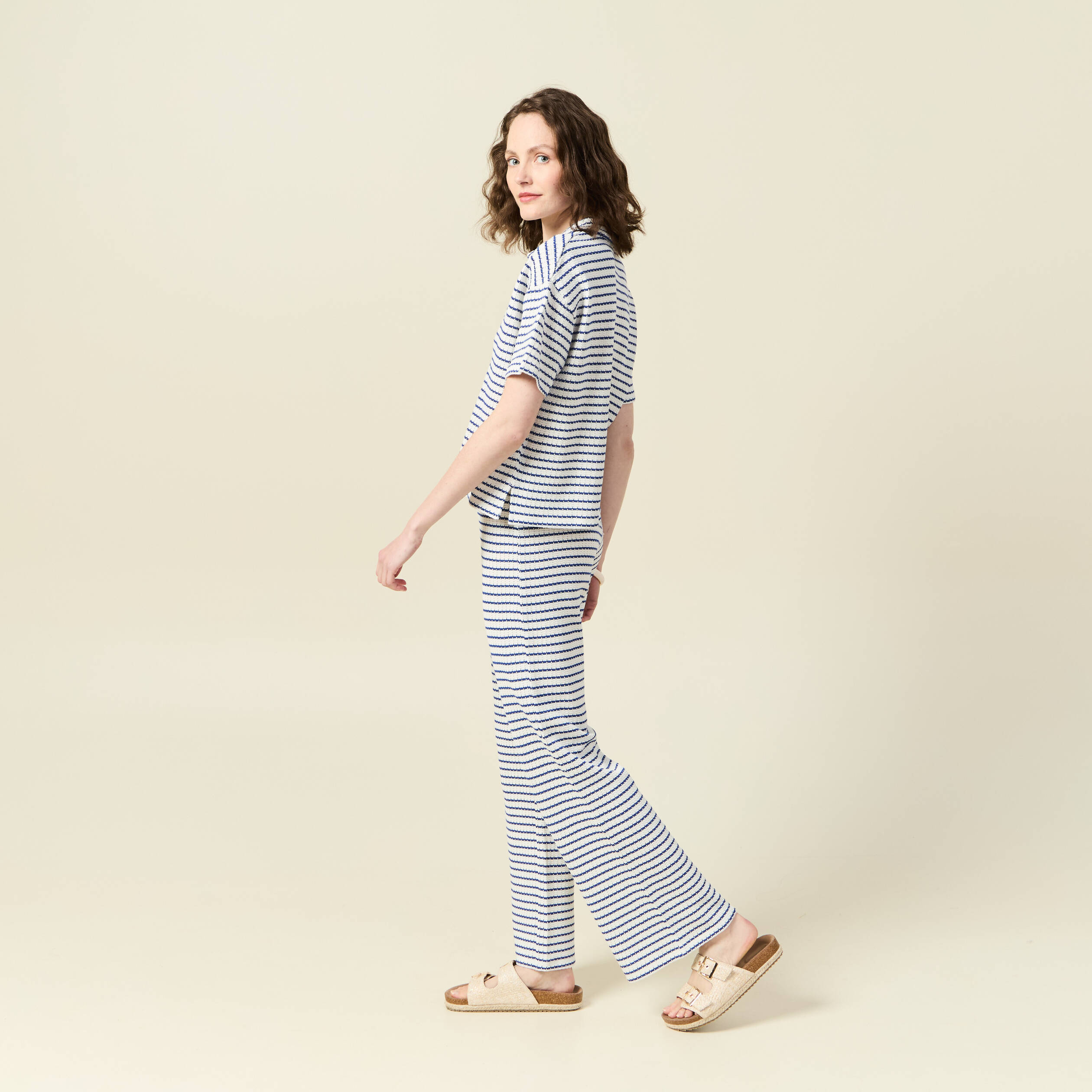 polo manches courtes ecru femme Polo manches courtes ecru femme