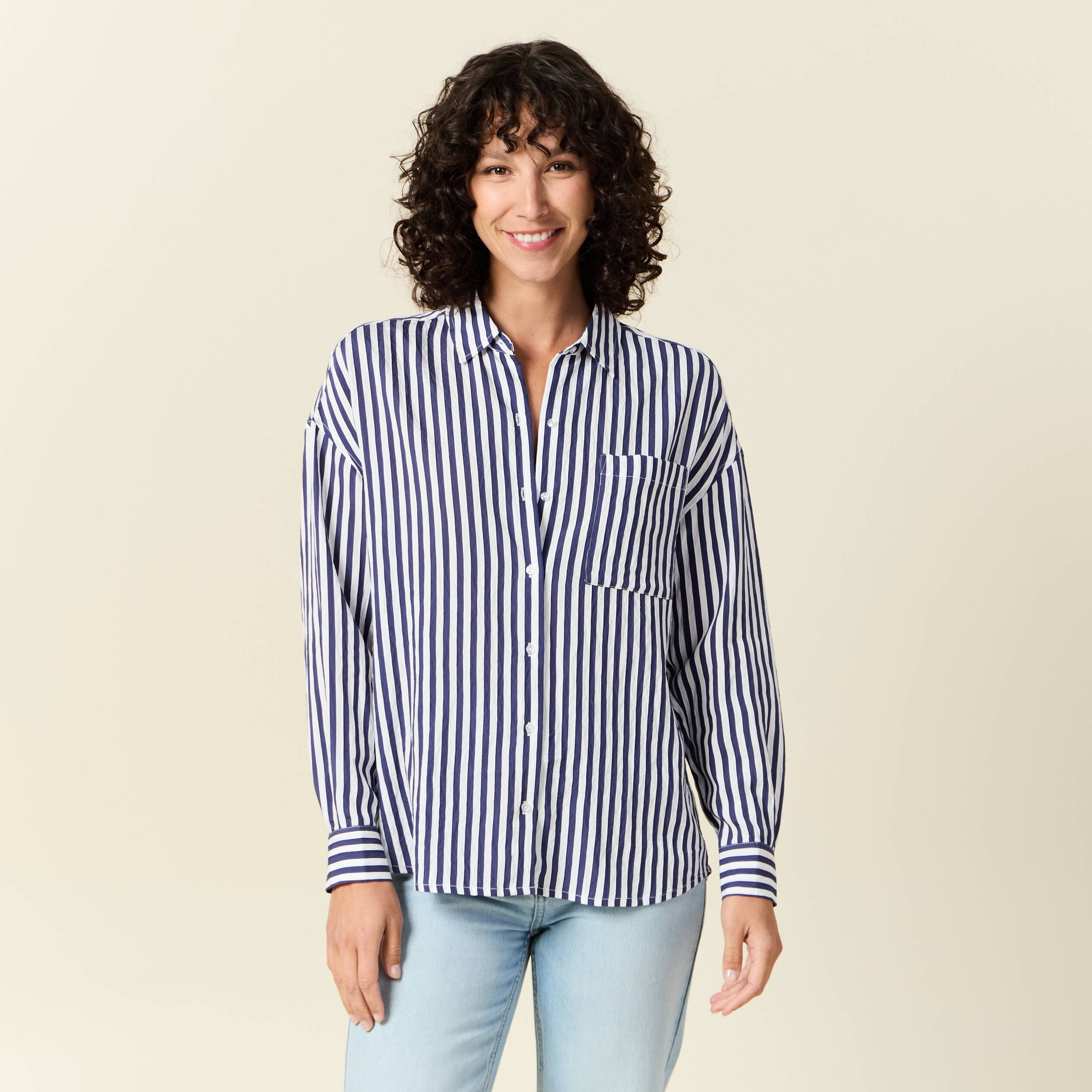 chemise manches longues bleu ciel femme Chemise manches longues bleu ciel femme