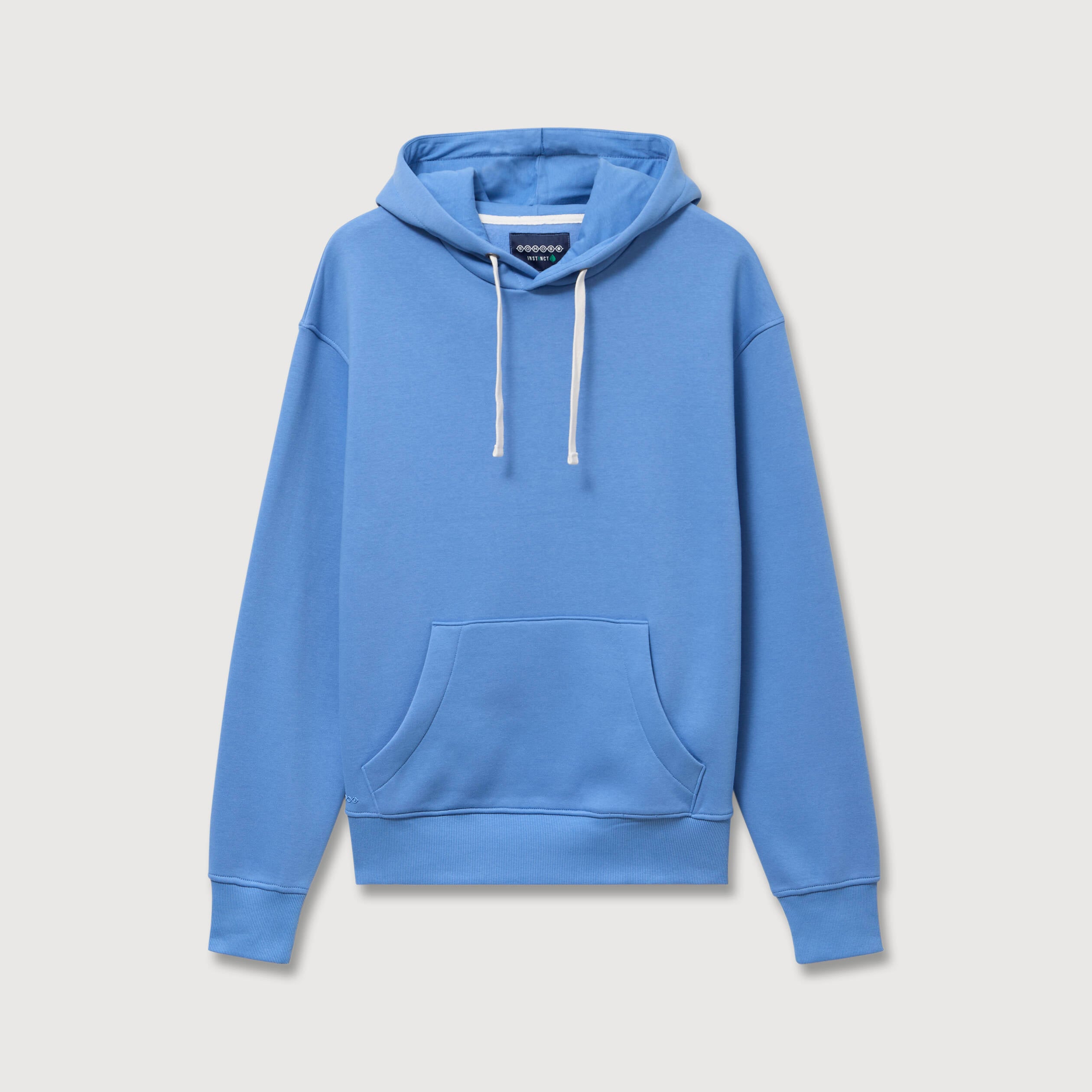 Sweat &agrave; capuche bleu violet homme