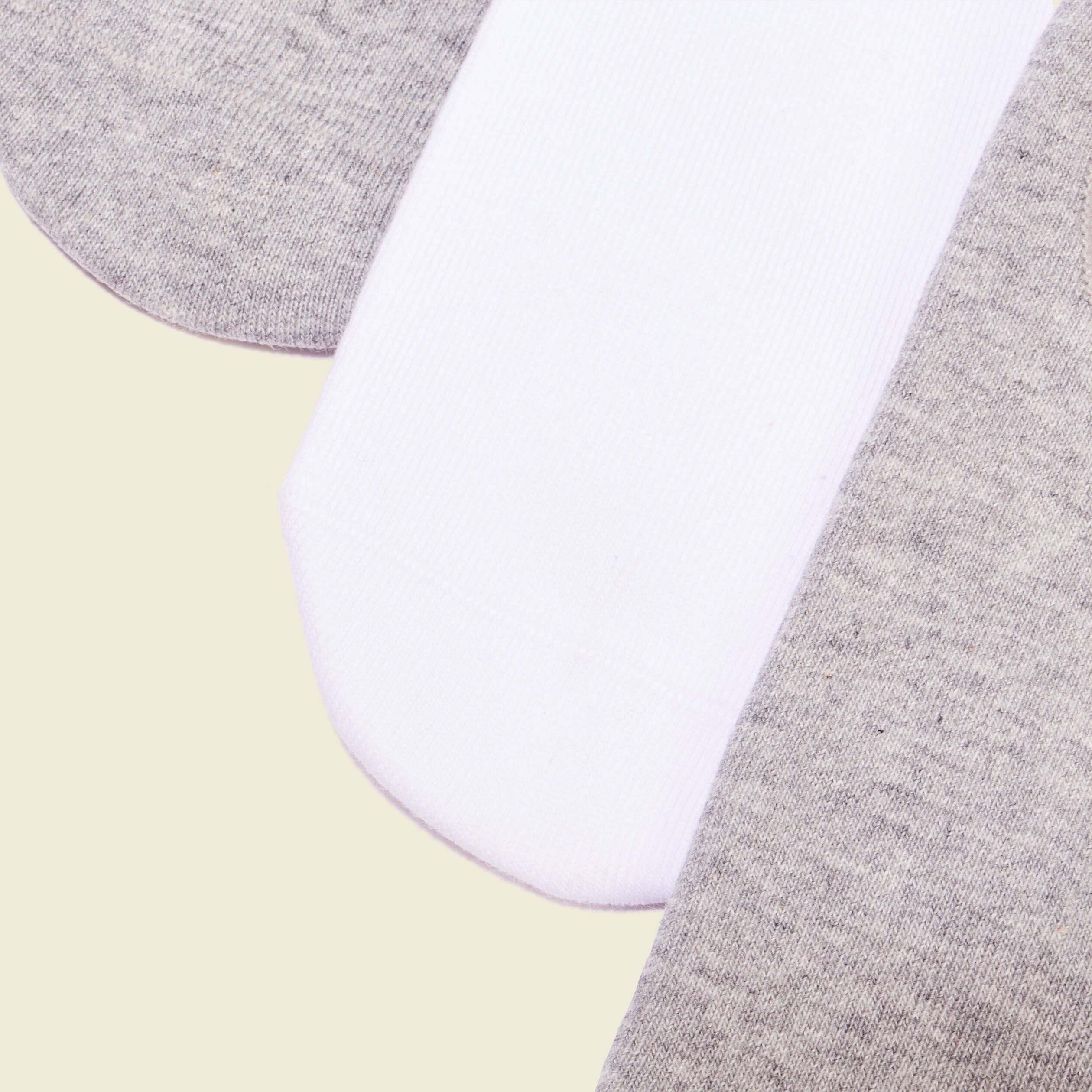 lot 3 paires chaussettes gris clair homme Lot 3 paires chaussettes gris clair homme